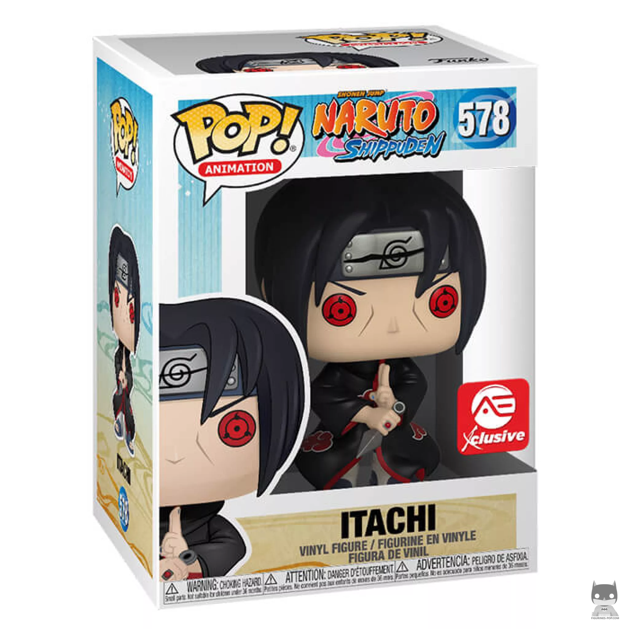 Itachi Funko Pop! figure in its box