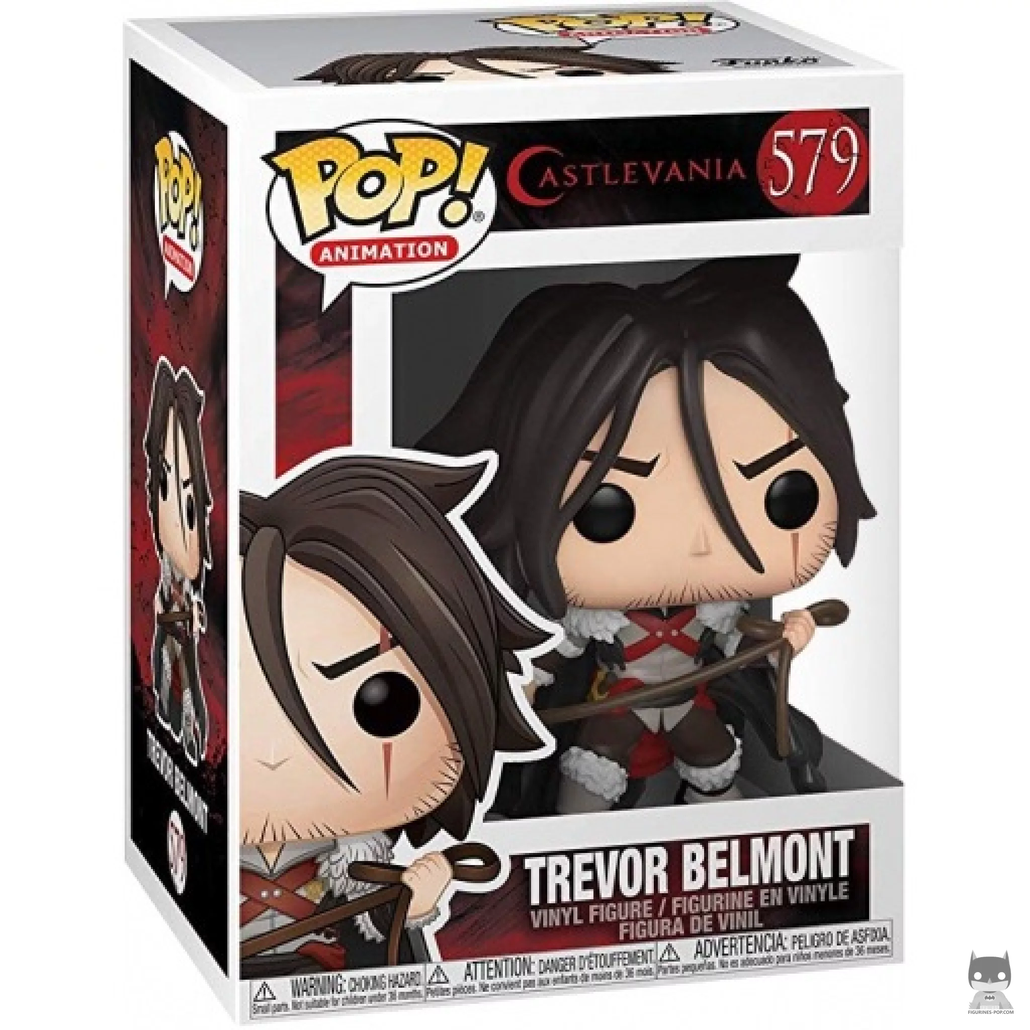 Trevor Belmont Funko Pop! figure in its box