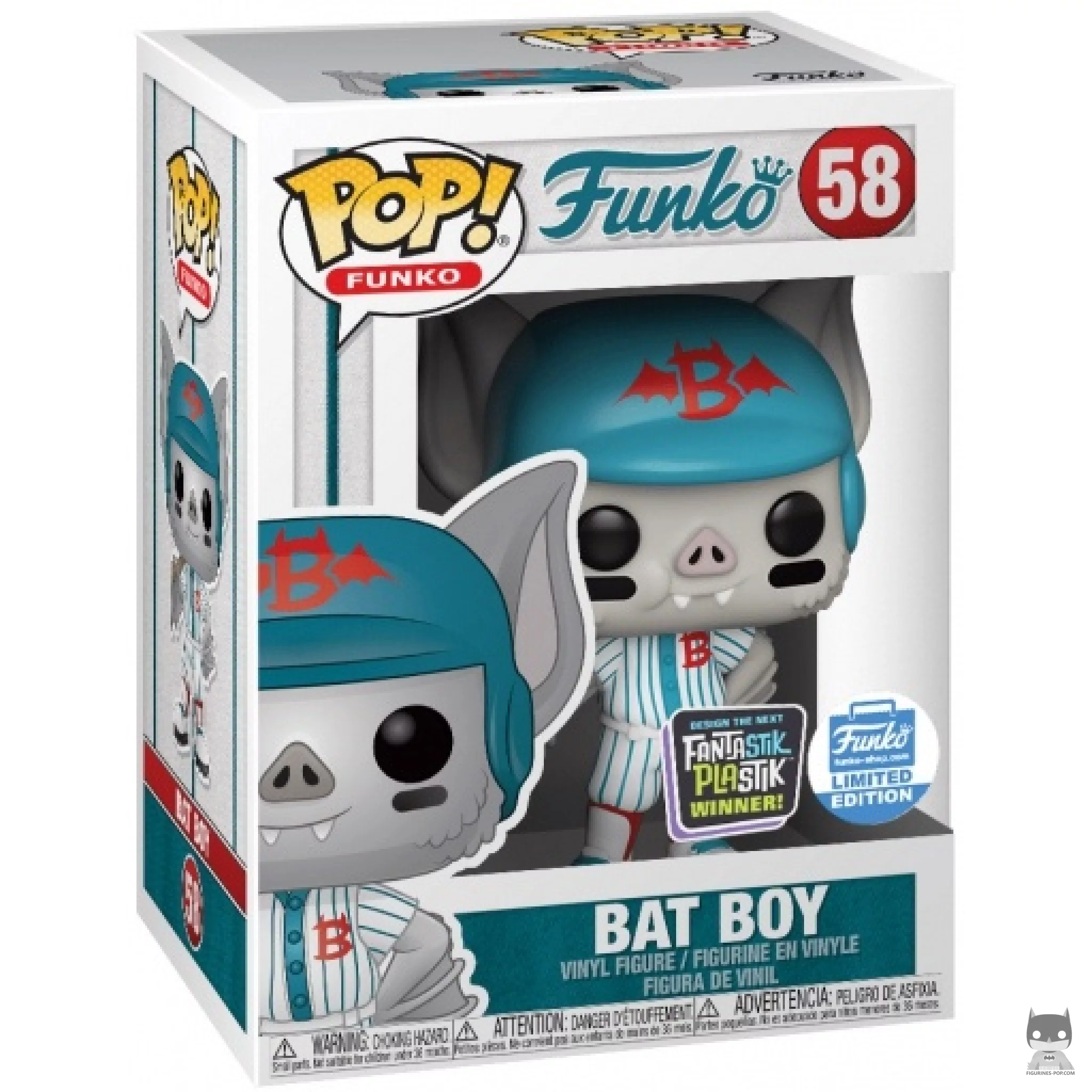 Bat Boy Funko Pop! figure in its box
