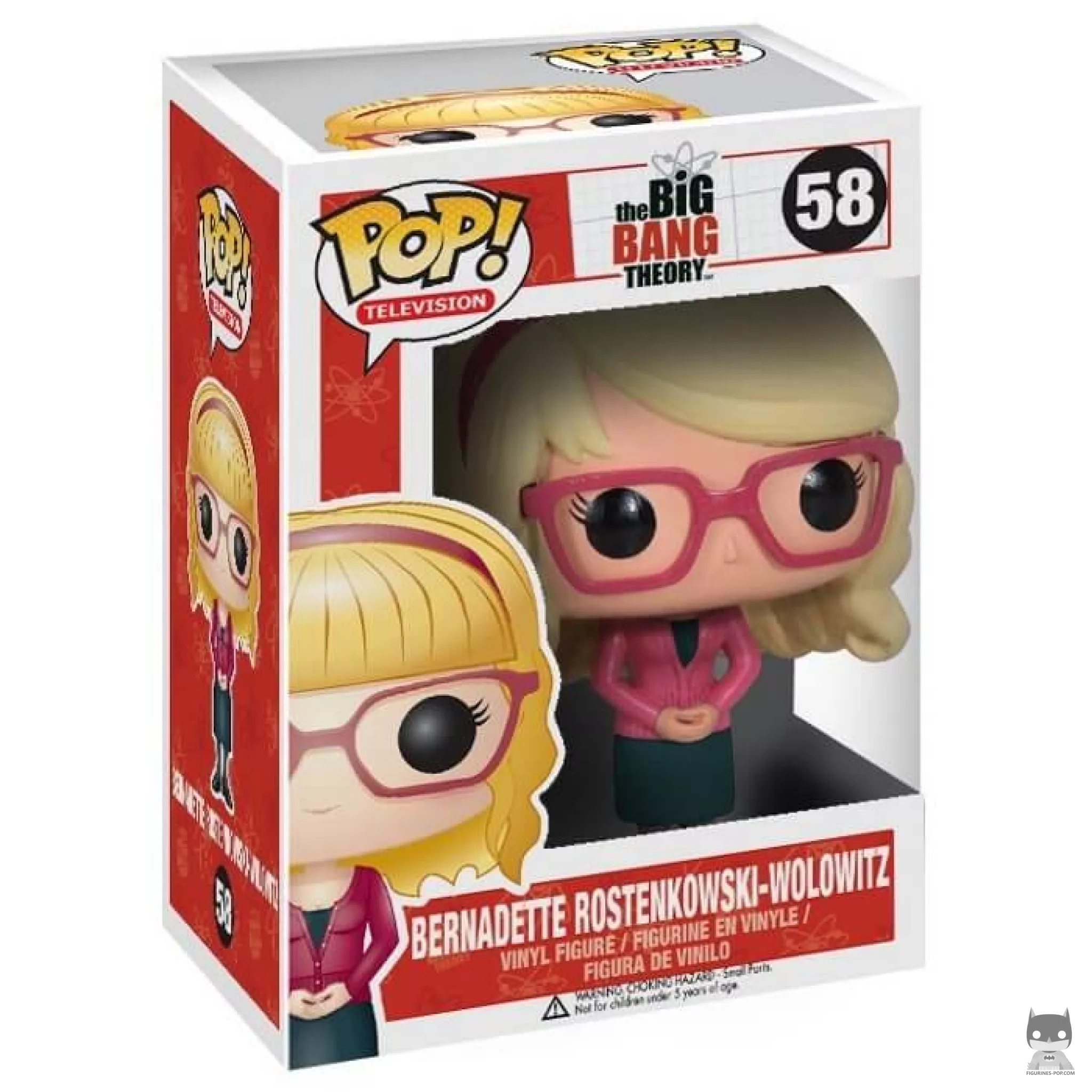 Bernadette Maryann Rostenkowski-Wolowitz Funko Pop! figure in its box