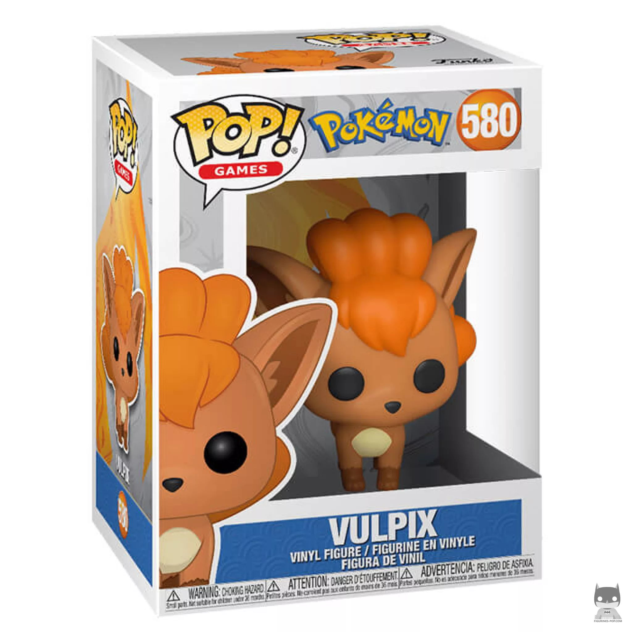 Vulpix Funko Pop! figure in its box
