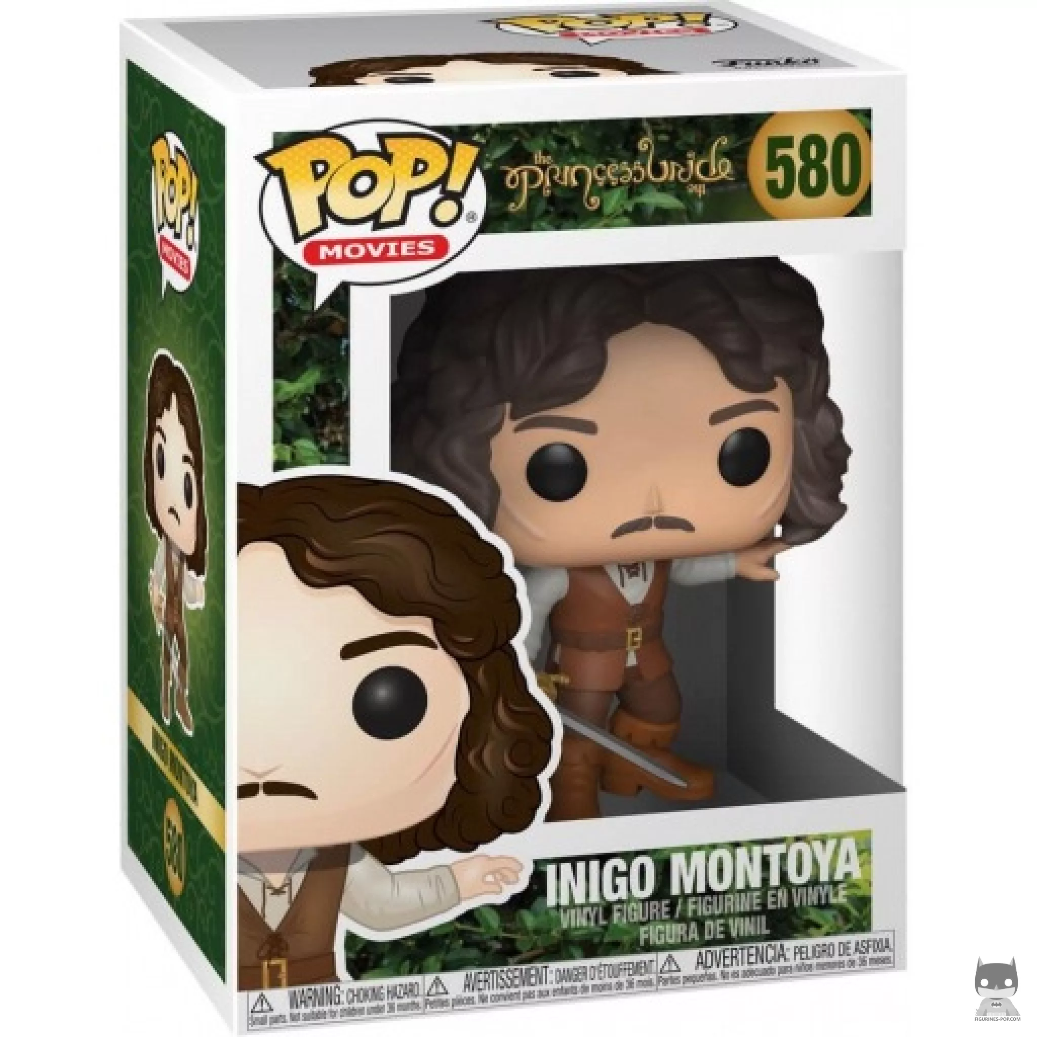 Inigo Montoya Funko Pop! figure in its box