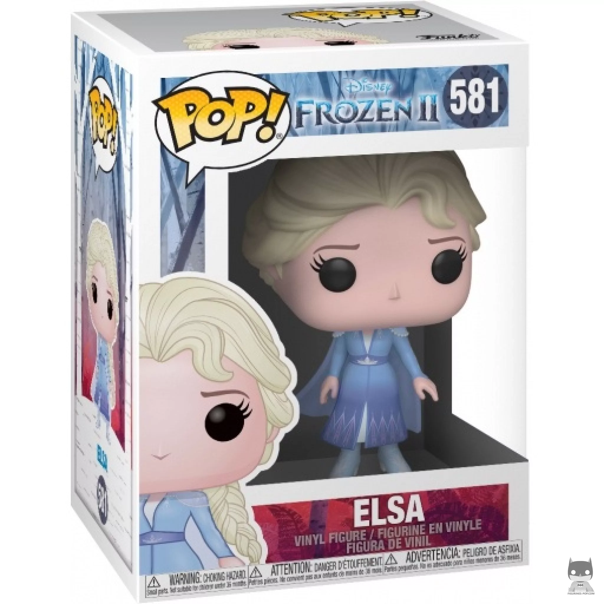 Elsa Funko Pop! figure in its box