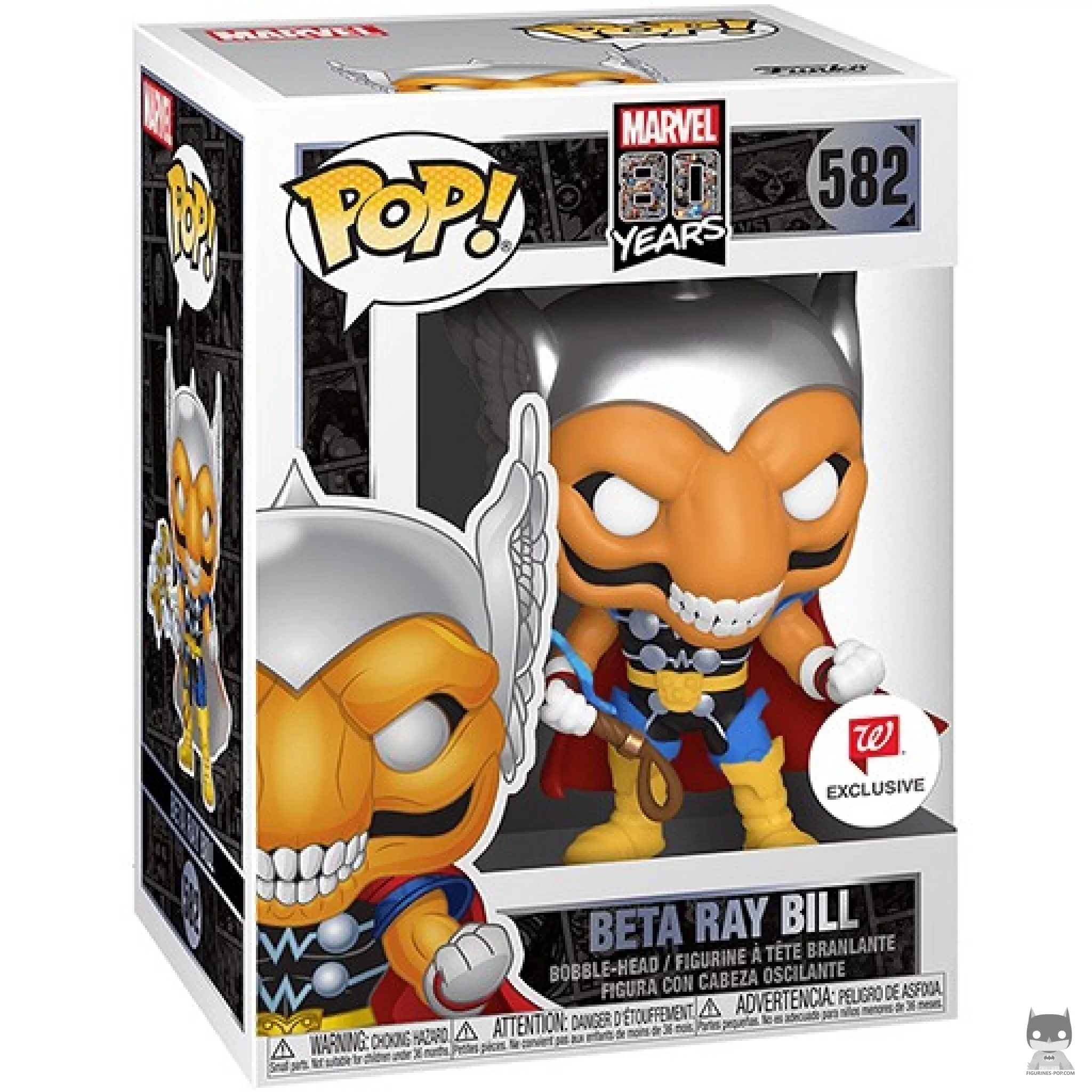 Beta Ray Bill Funko Pop! figure in its box