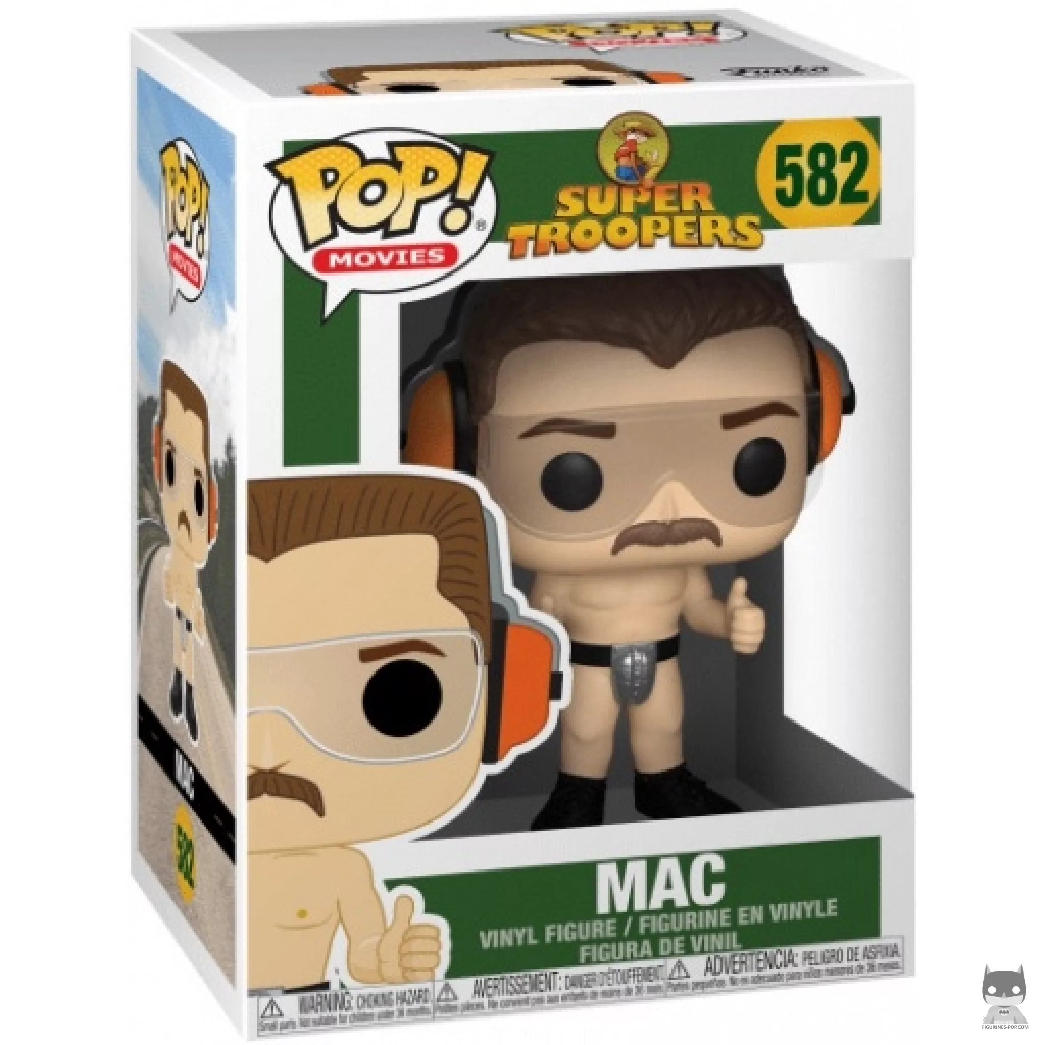 Mac Funko Pop! figure in its box