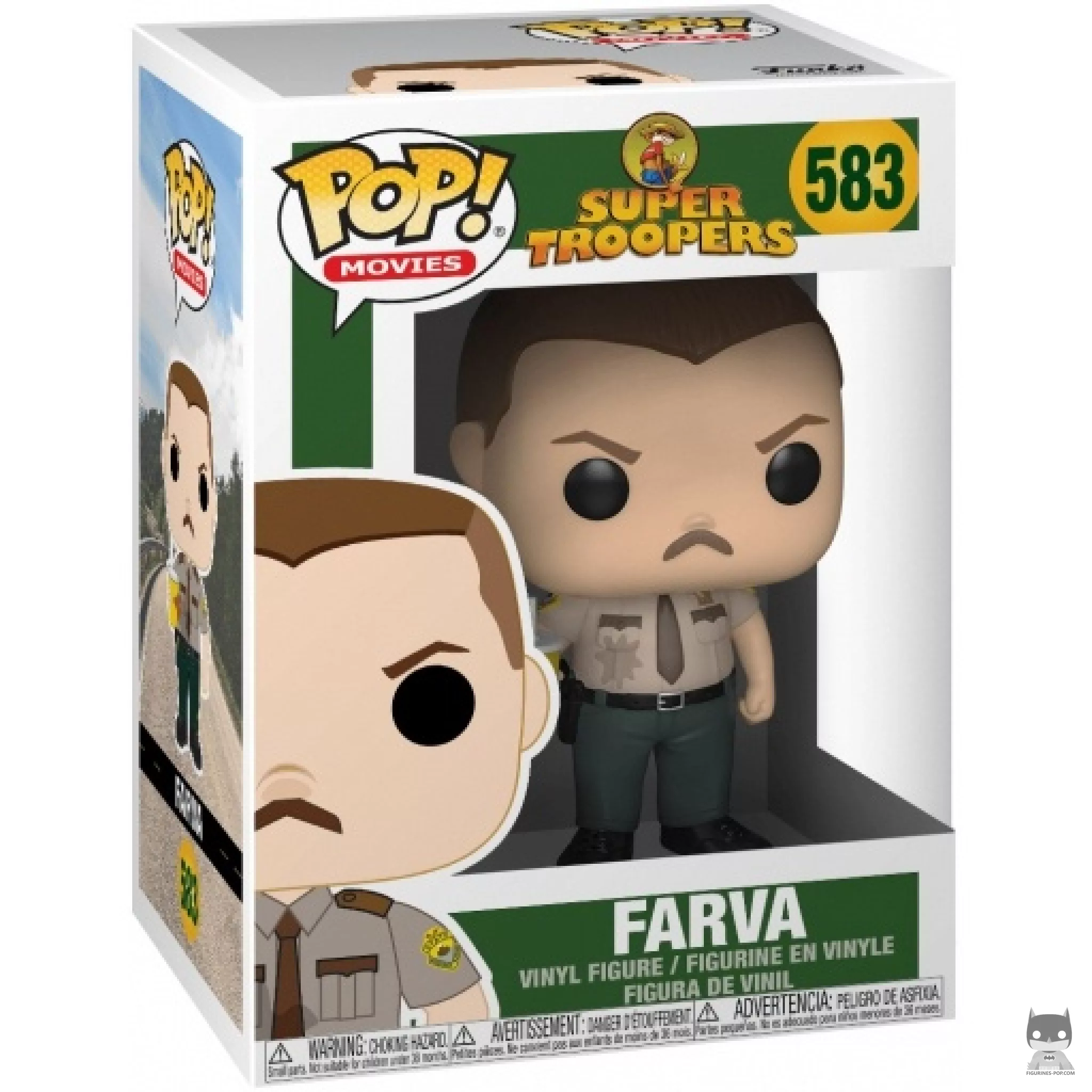 Farva Funko Pop! figure in its box