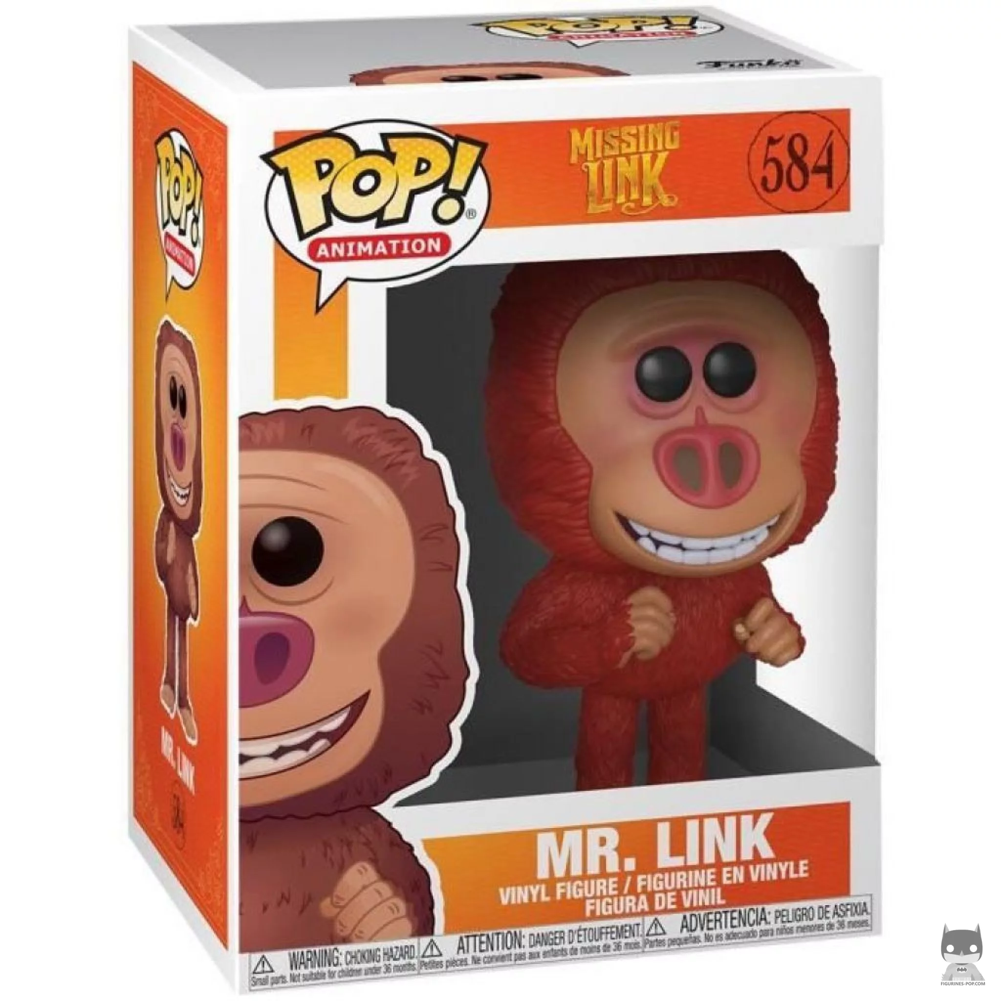 Mr. Link Funko Pop! figure in its box