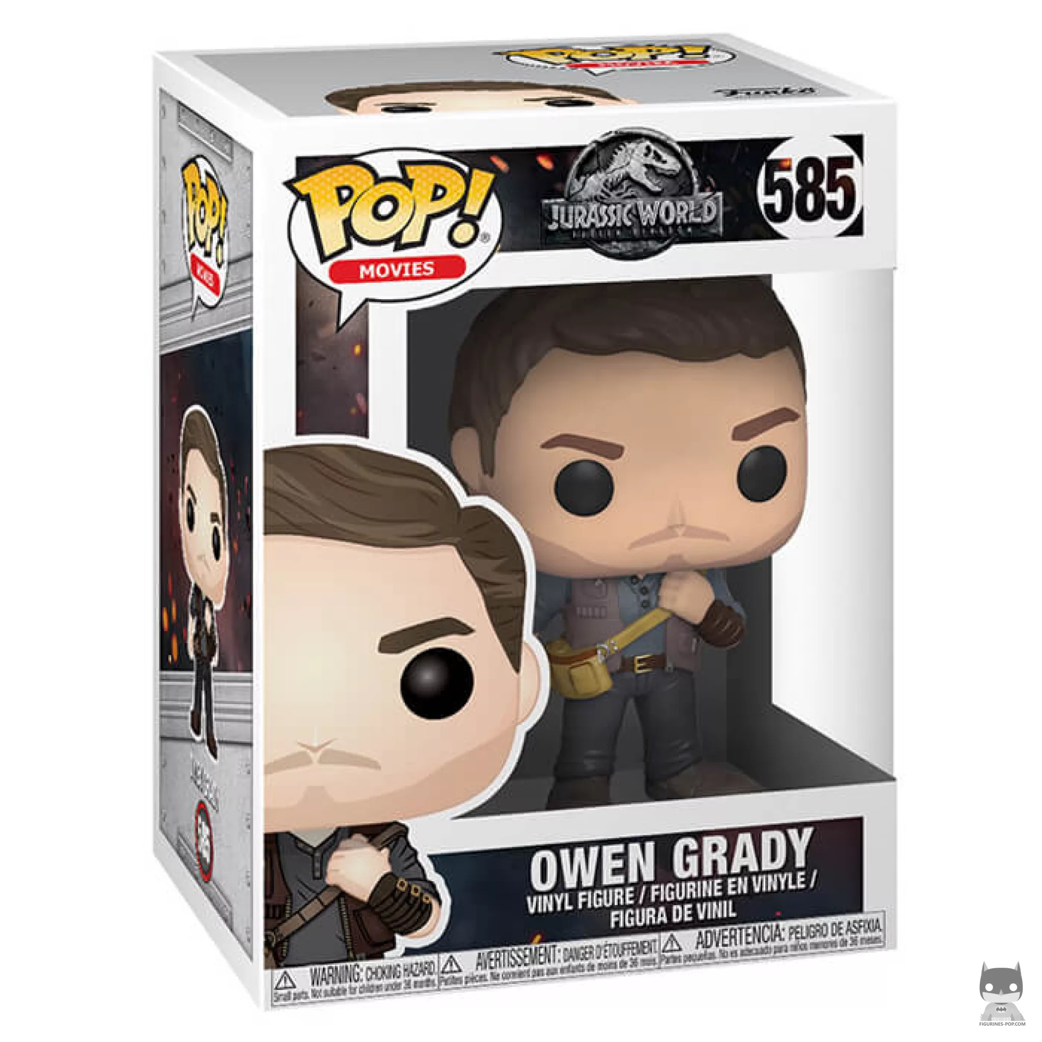 Owen Grady Funko Pop! figure in its box