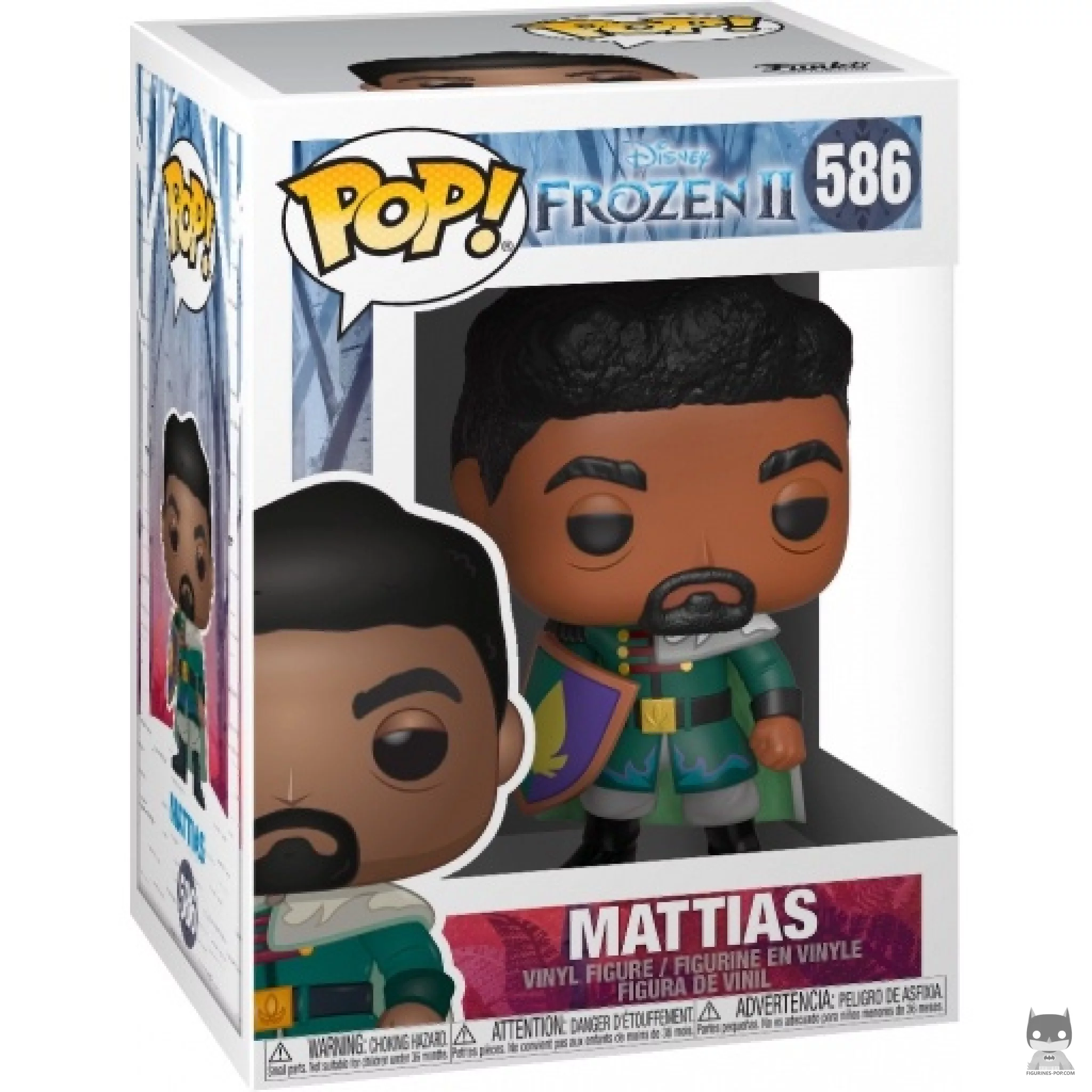 Mattias Funko Pop! figure in its box