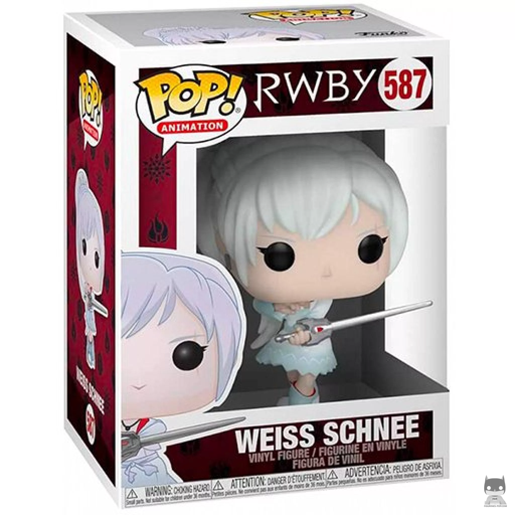 Weiss Schnee Funko Pop! figure in its box
