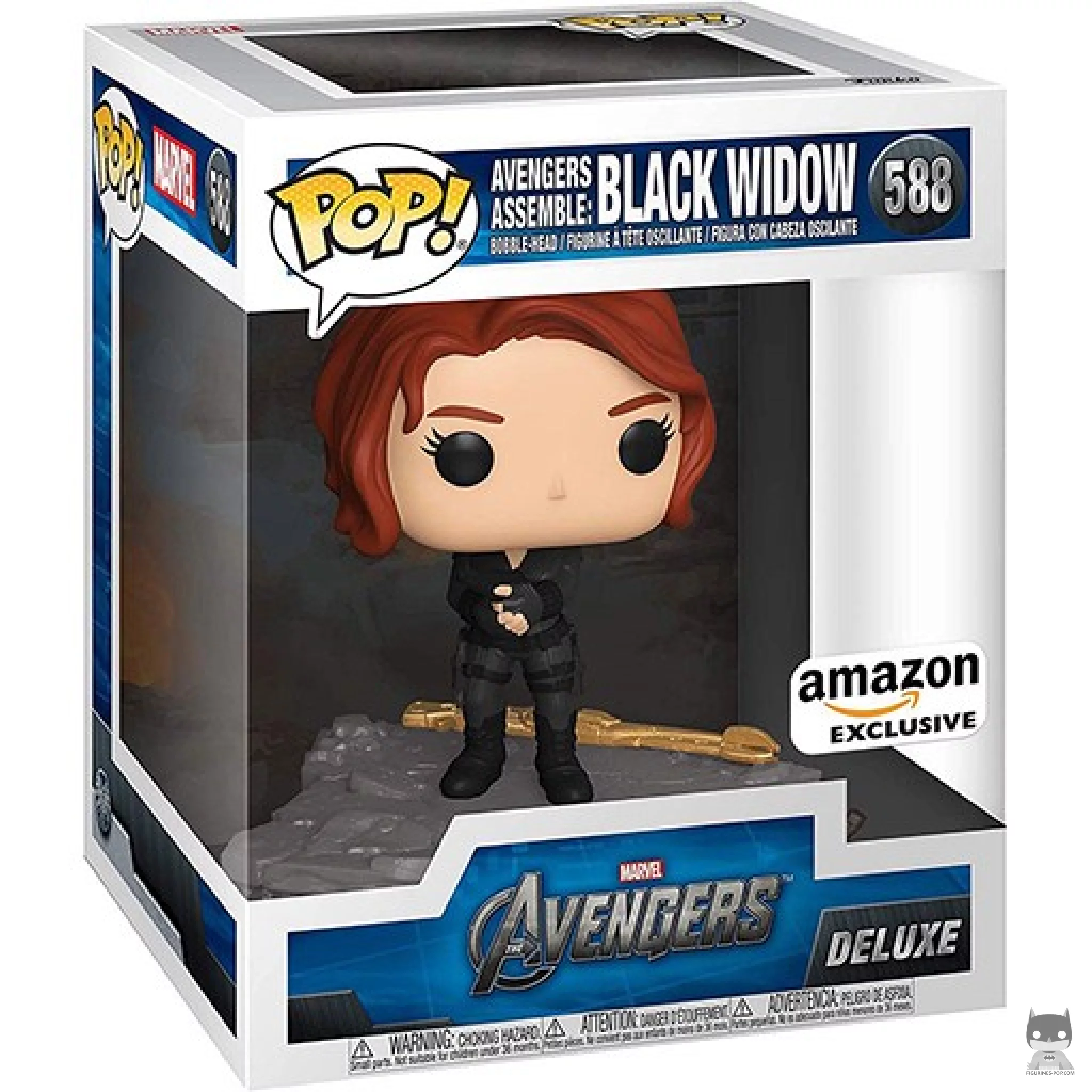 Avengers Assemble : Black Widow Funko Pop! figure in its box