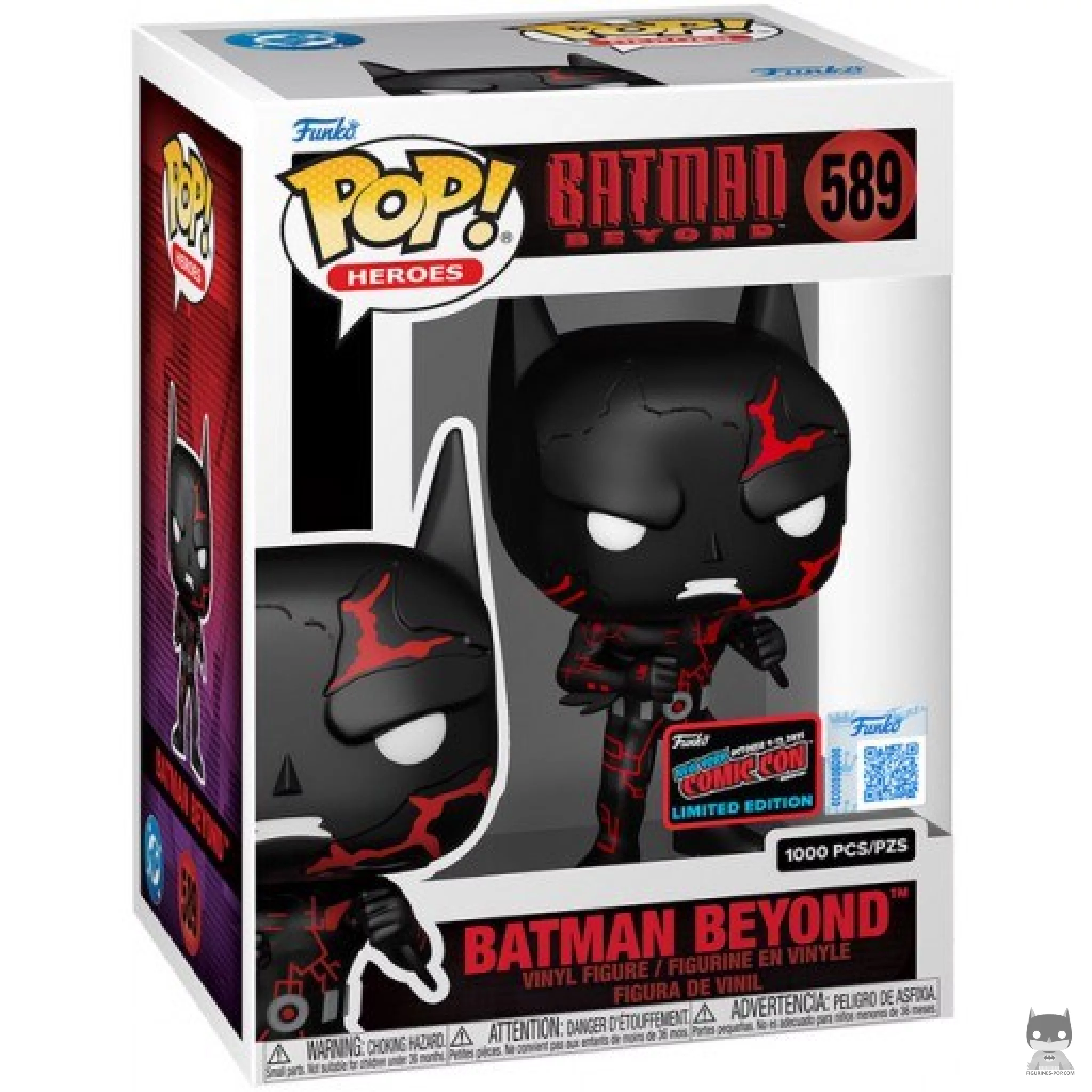 Batman Beyond Funko Pop! figure in its box