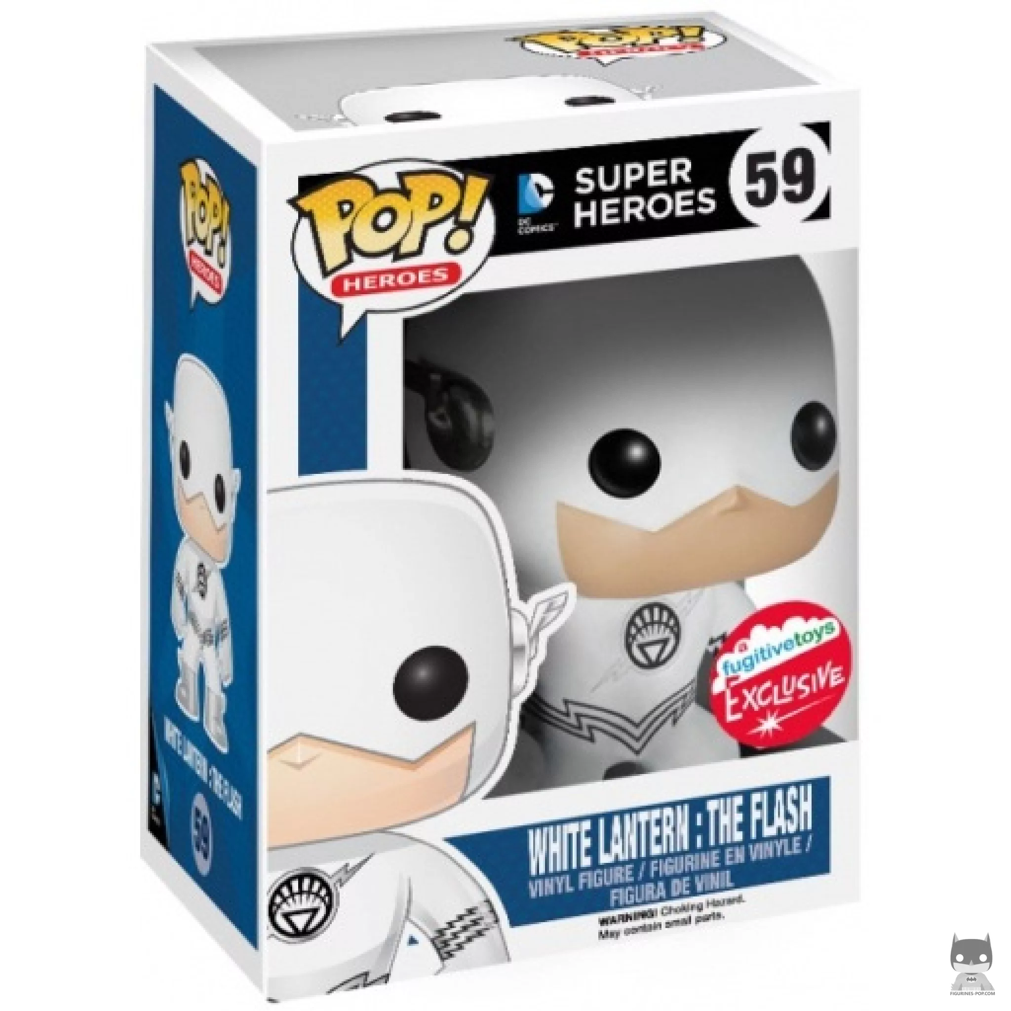 White Lantern The Flash Funko Pop! figure in its box