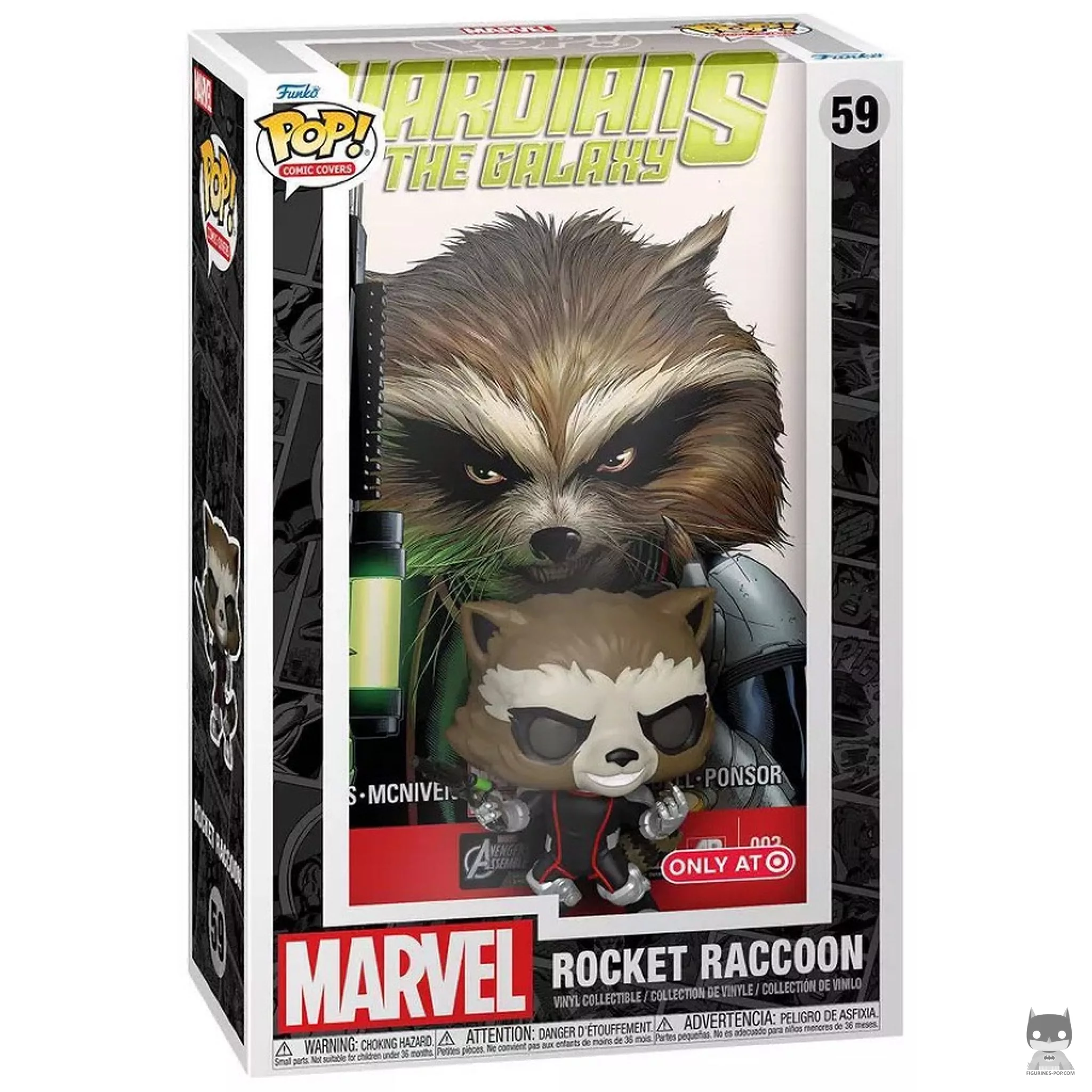 Rocket Raccoon Funko Pop! figure in its box