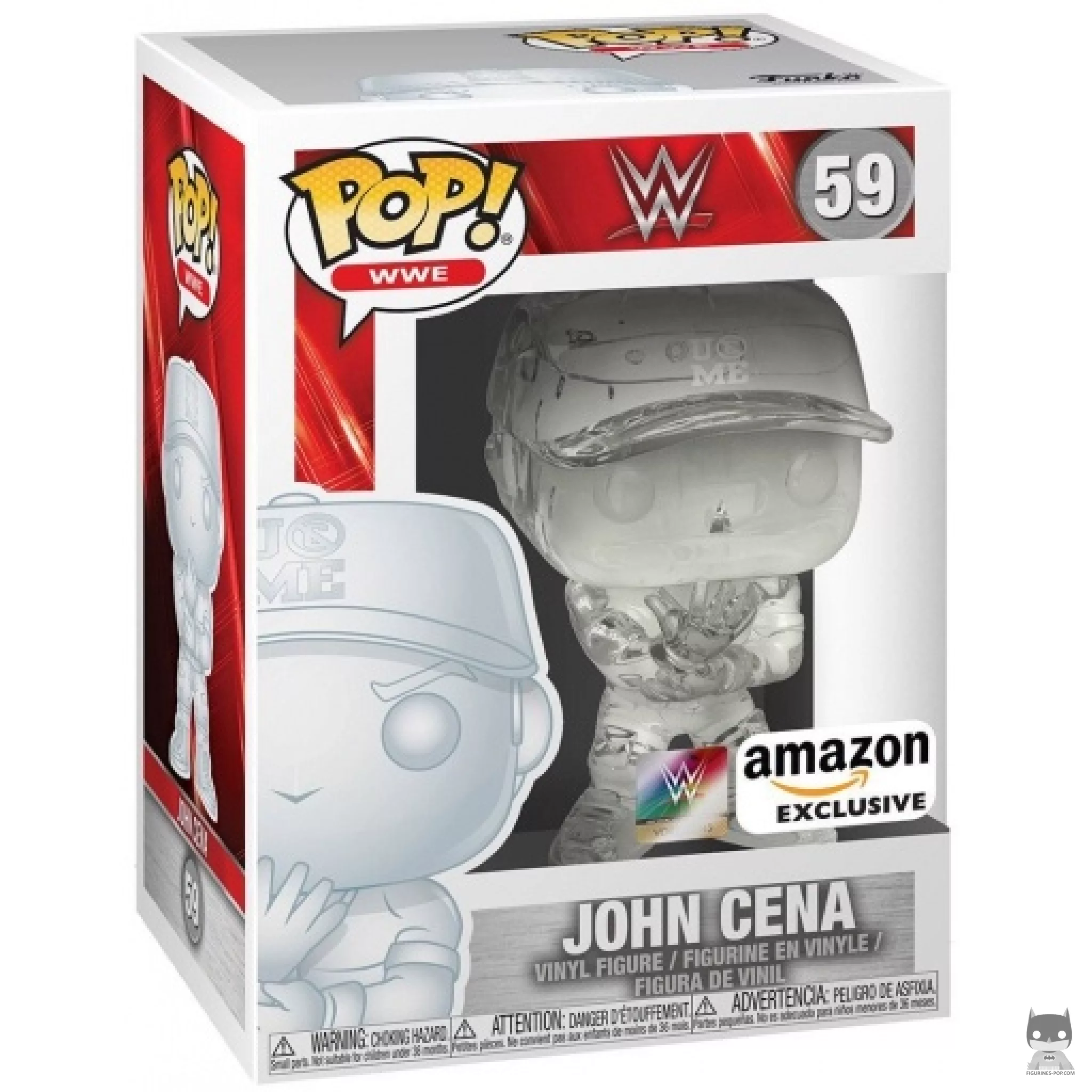 John Cena (Invisible) Funko Pop! figure in its box