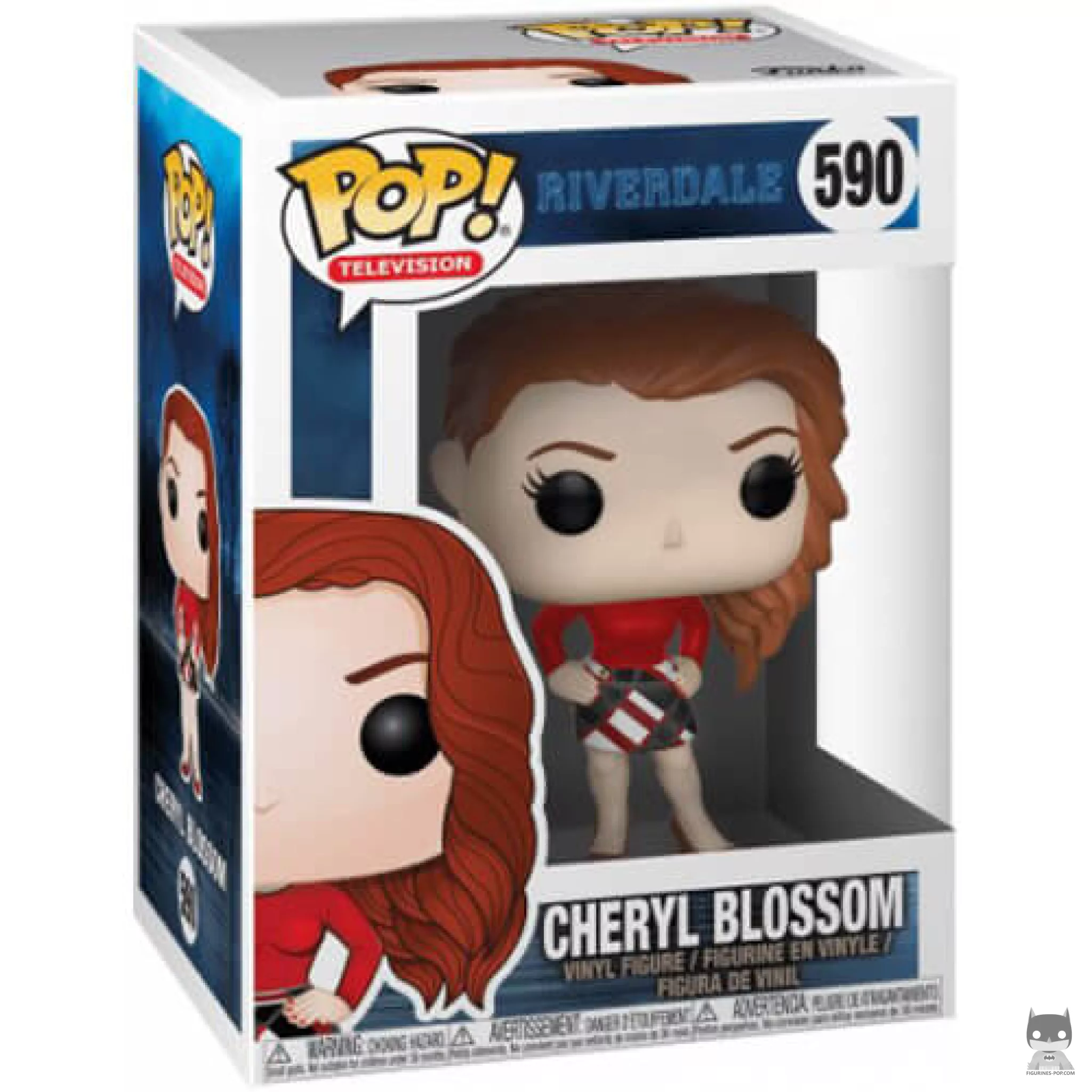 Cheryl Blossom Funko Pop! figure in its box