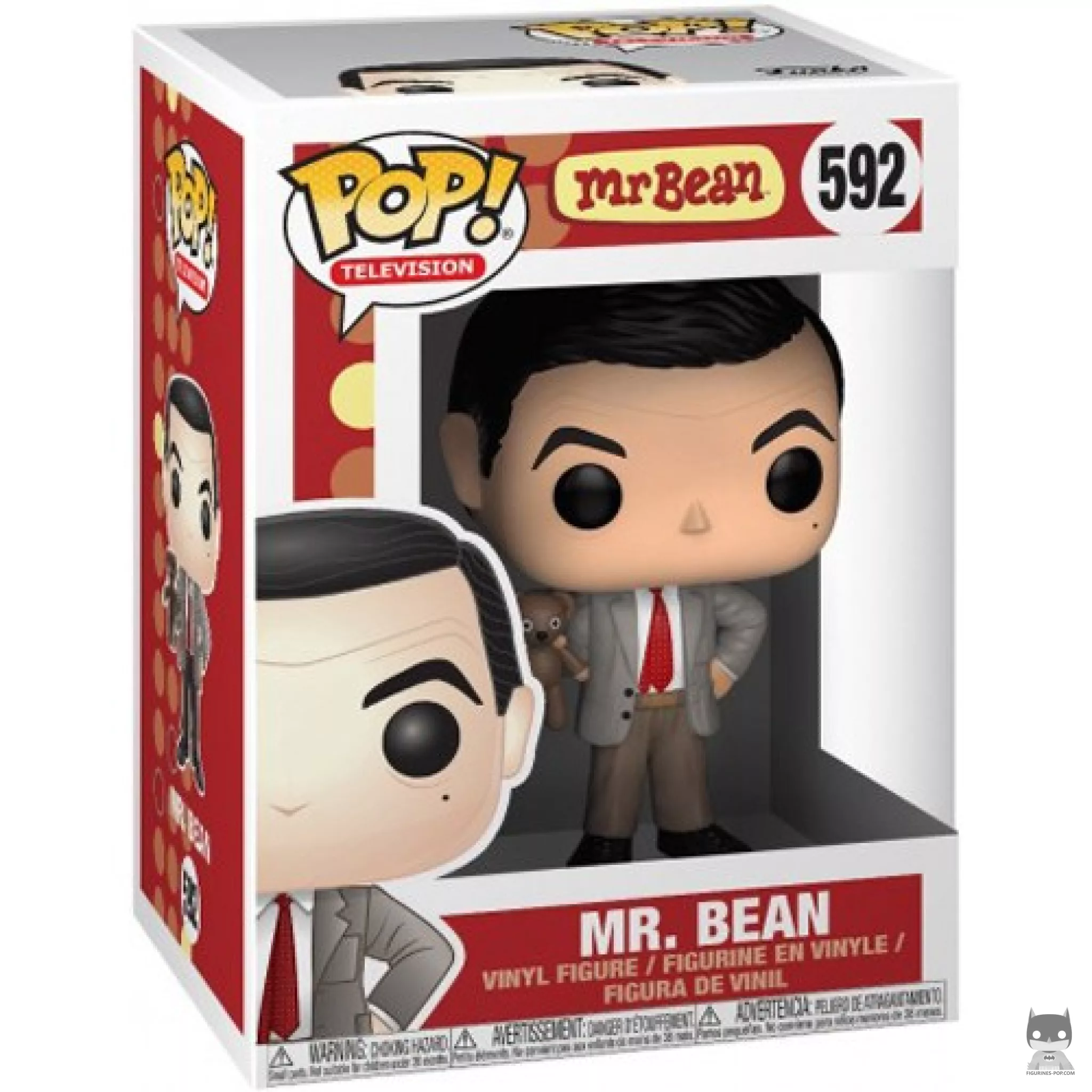 Mr. Bean Funko Pop! figure in its box