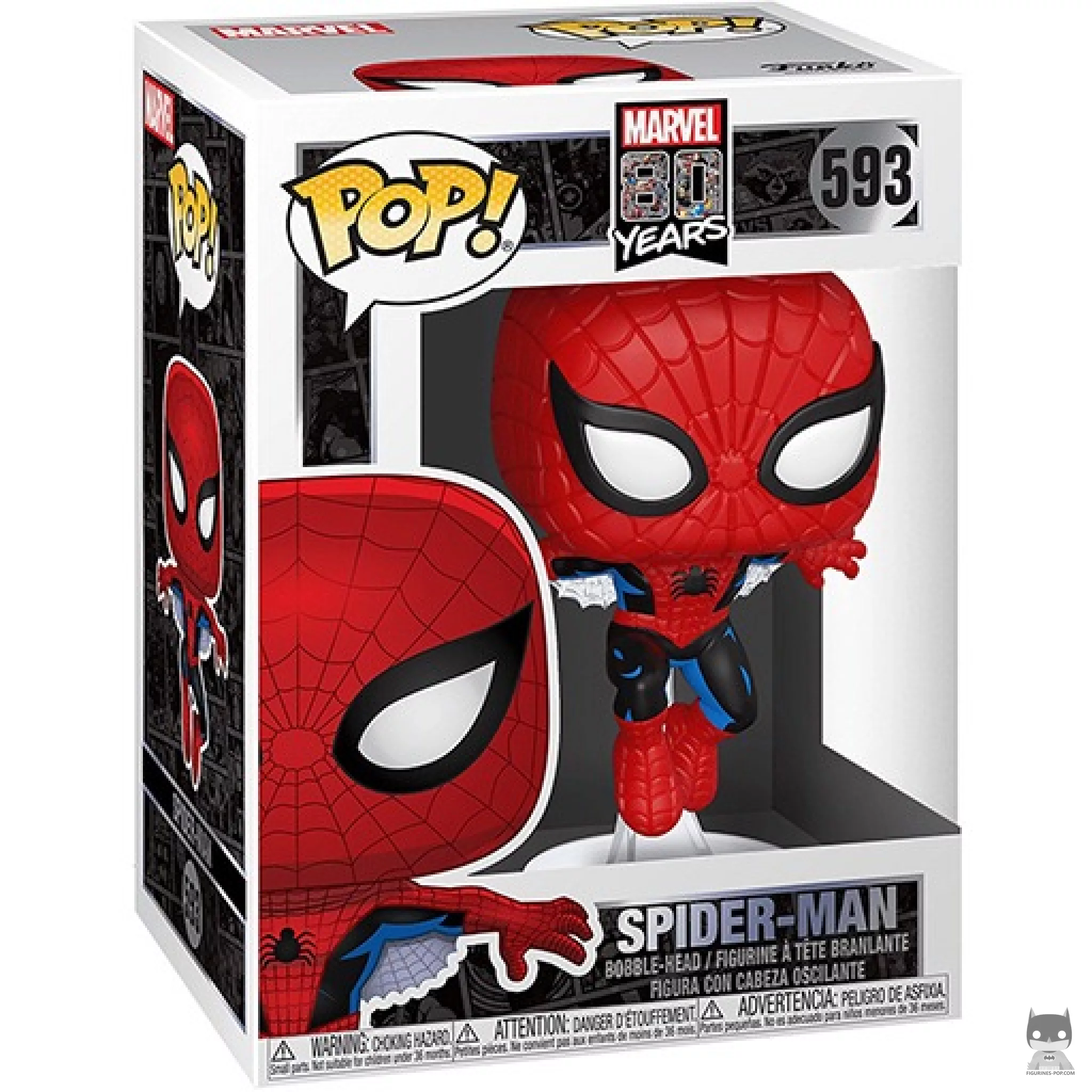 Spider-Man Funko Pop! figure in its box