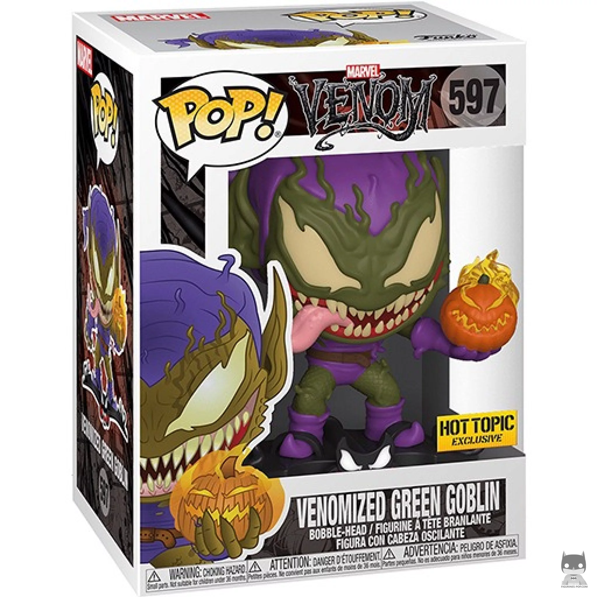 Venomized Green Goblin Funko Pop! figure in its box