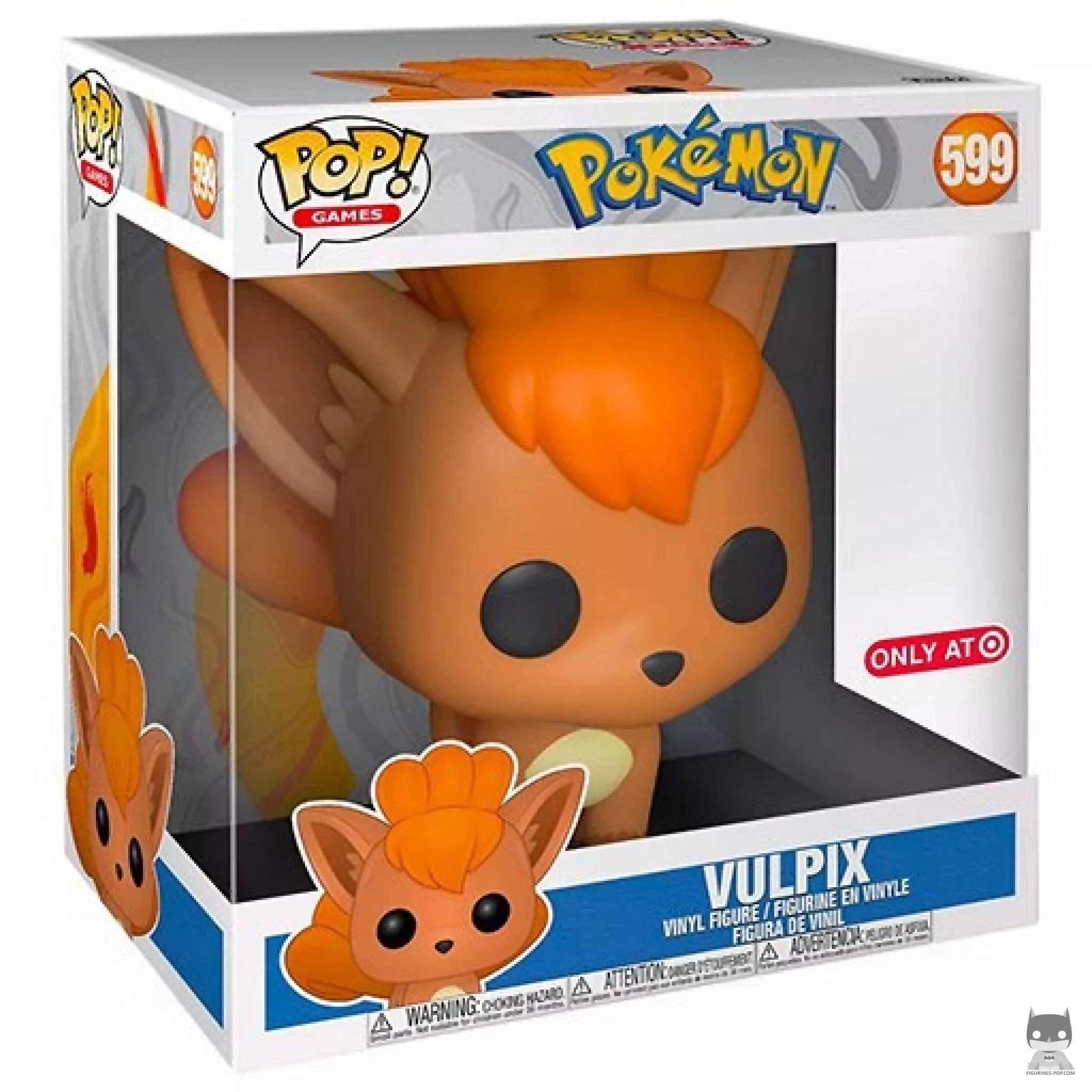 Vulpix (Supersized 10'') Funko Pop! figure in its box