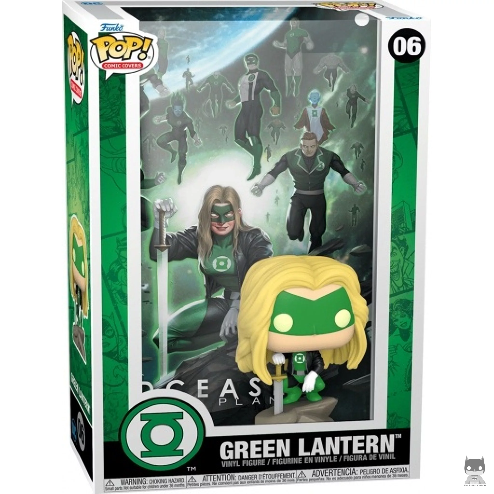 Green Lantern Funko Pop! figure in its box