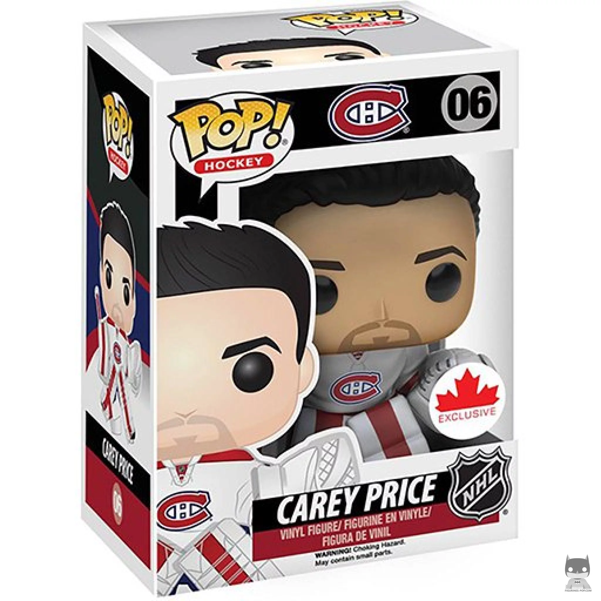 Carey Price (Away Jersey) Funko Pop! figure in its box