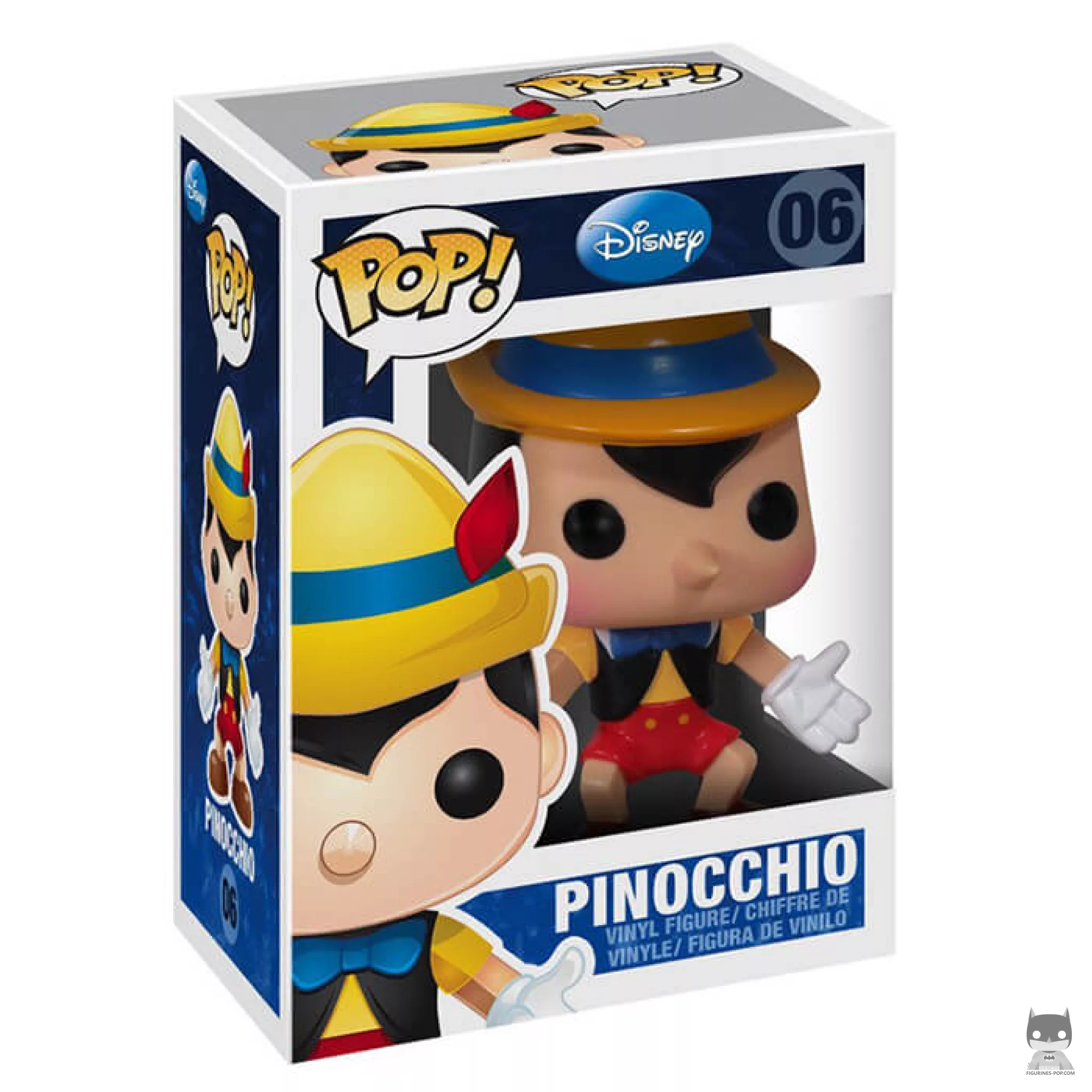 Pinocchio Funko Pop! figure in its box