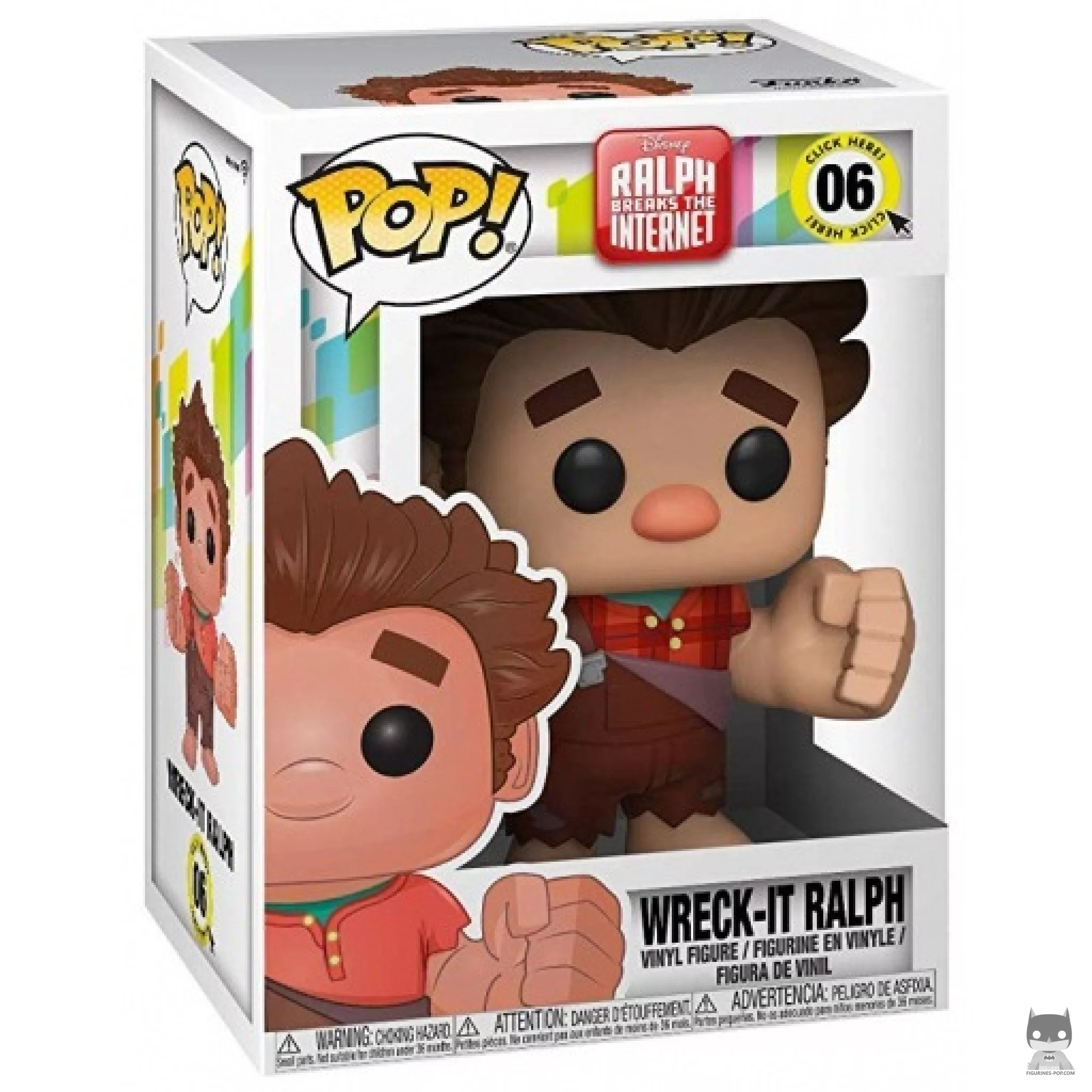 Wreck-It Ralph Funko Pop! figure in its box