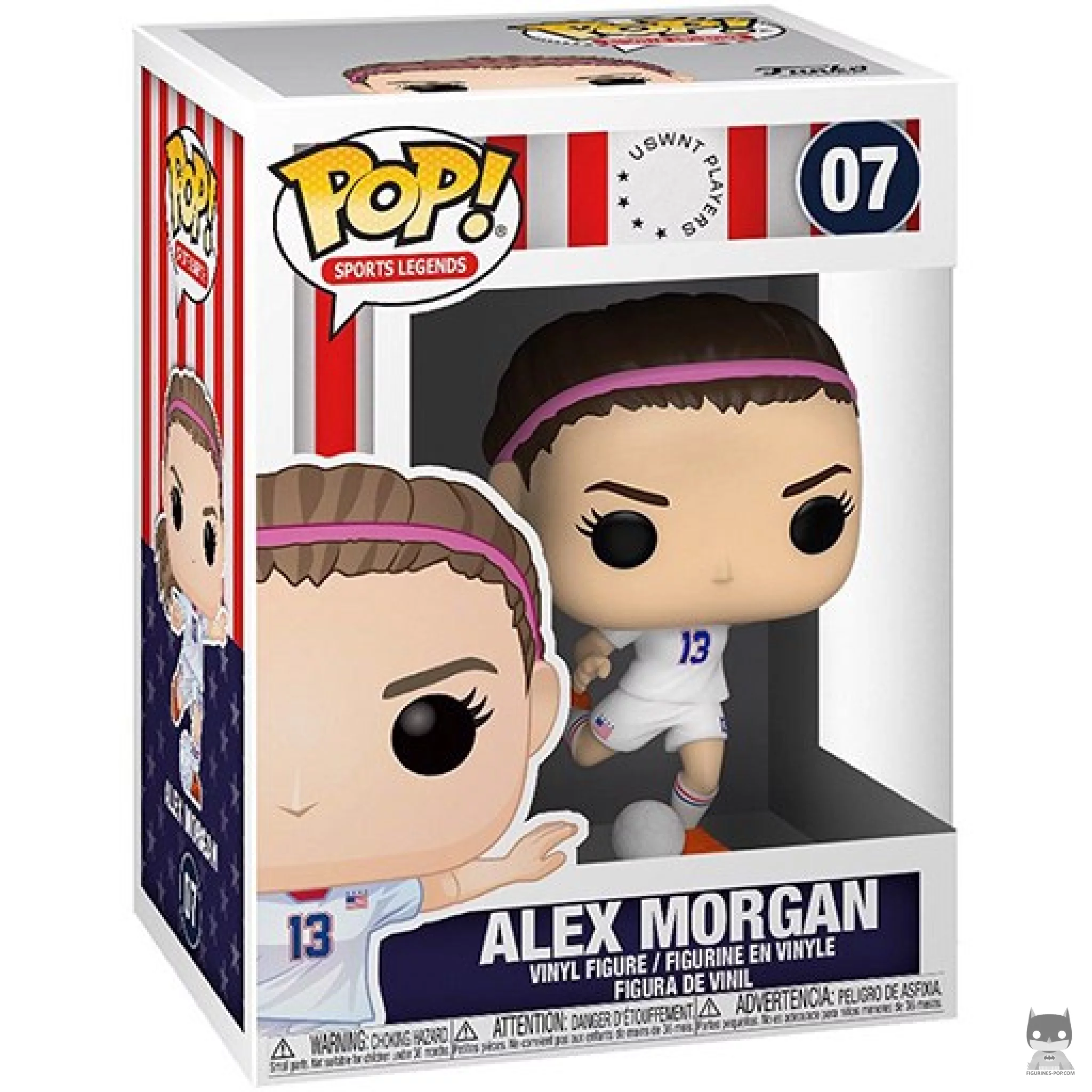 Megan Rapinoe Funko Pop! figure in its box