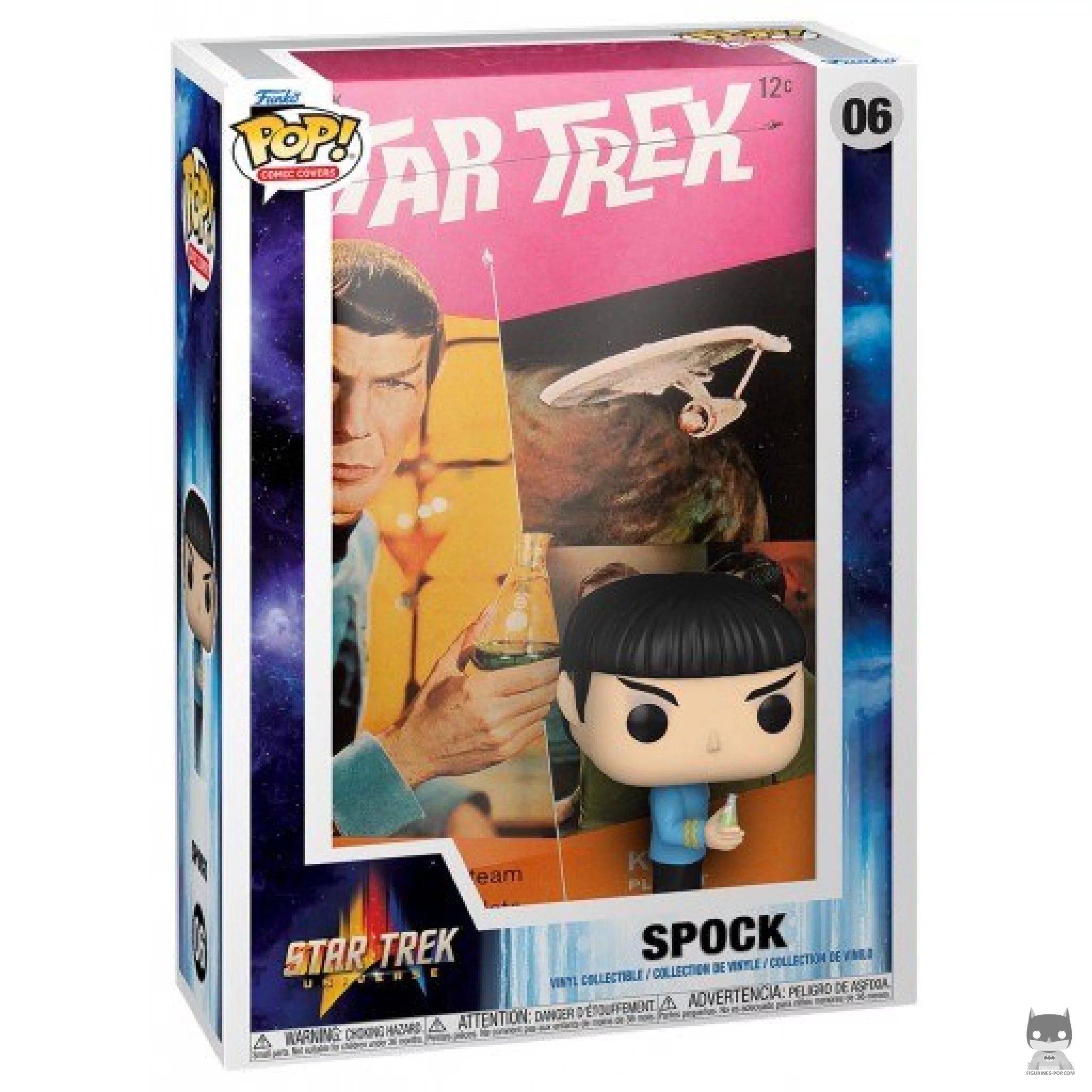 Spock Funko Pop! figure in its box