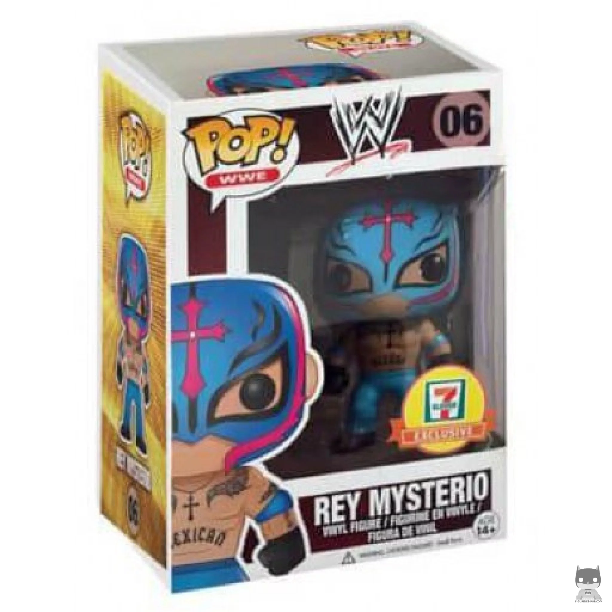 Rey Mysterio Funko Pop! figure in its box