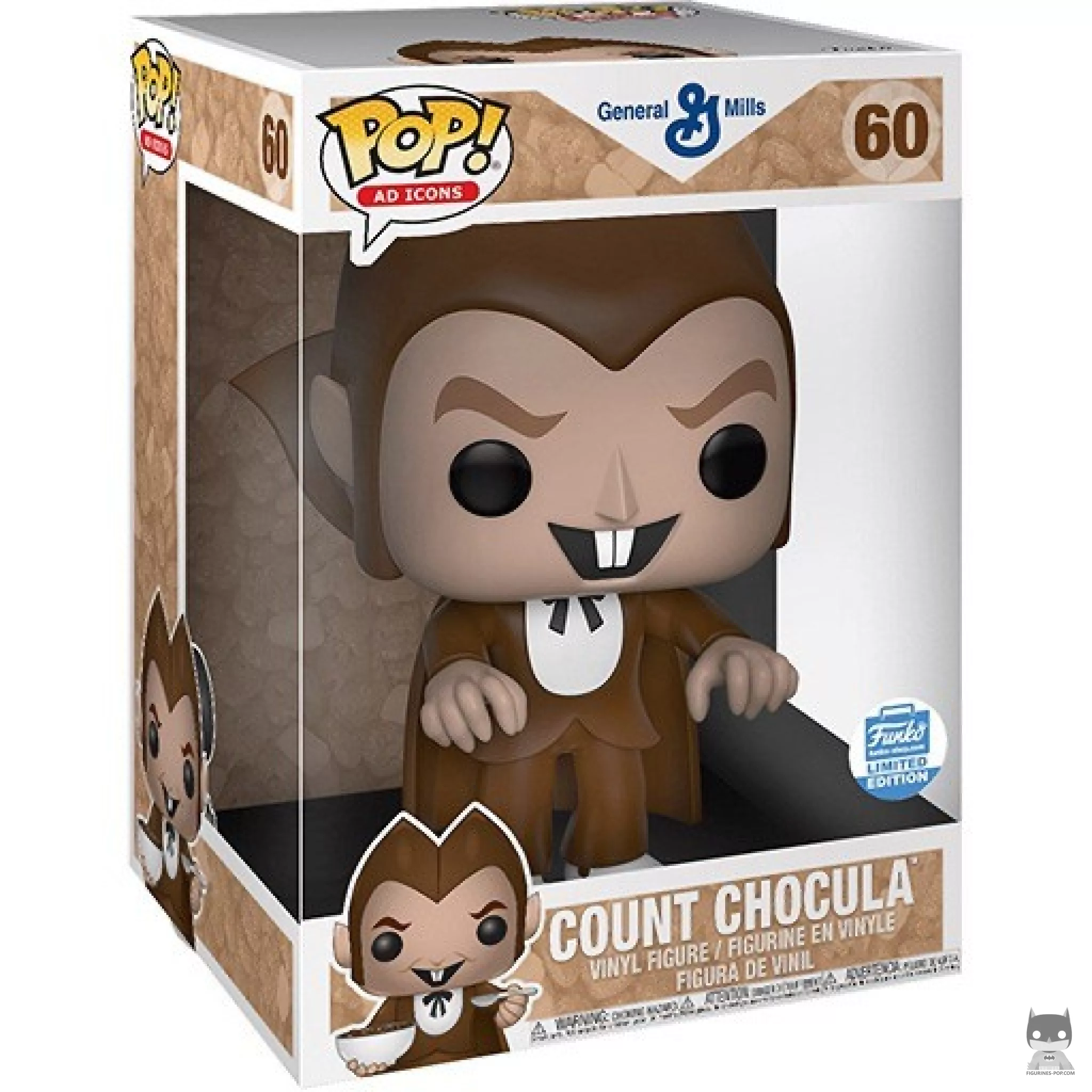 Count Chocula (Supersized) Funko Pop! figure in its box