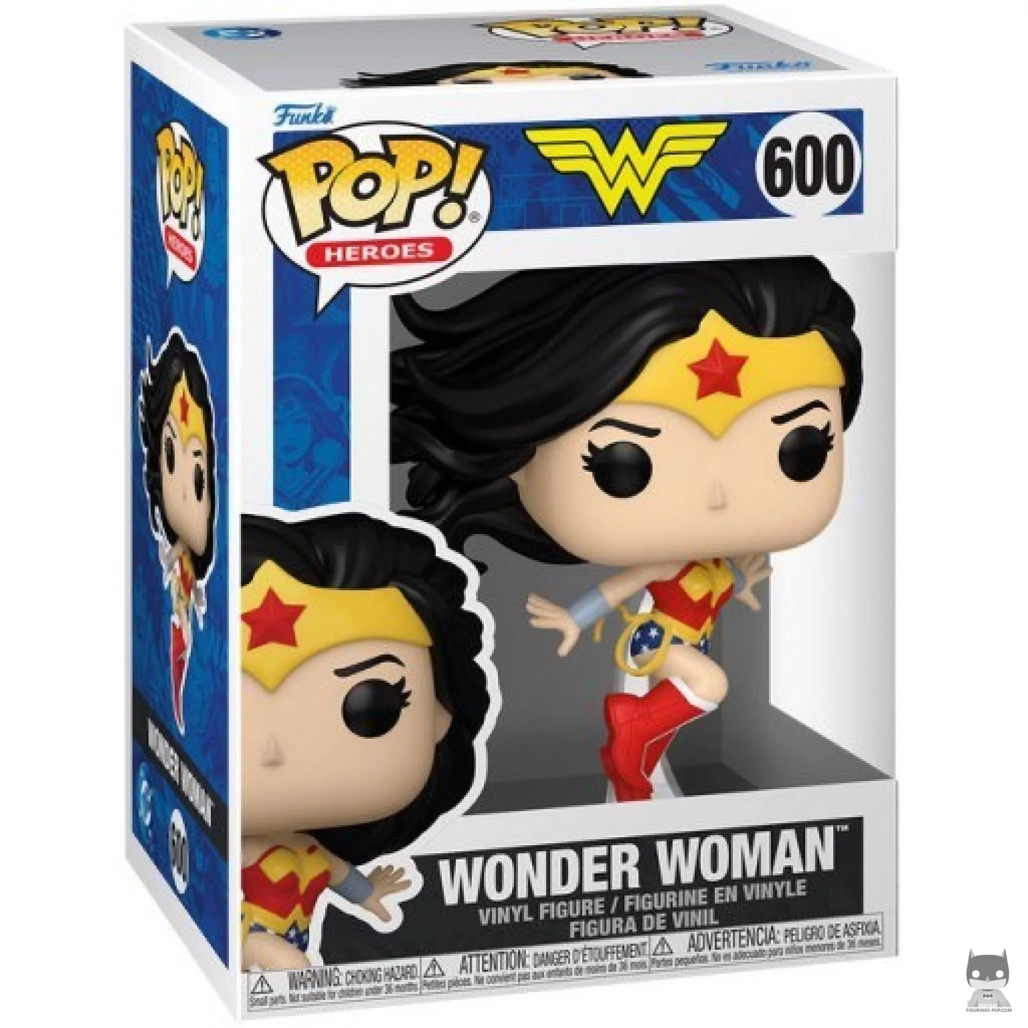 Wonder Woman Funko Pop! figure in its box