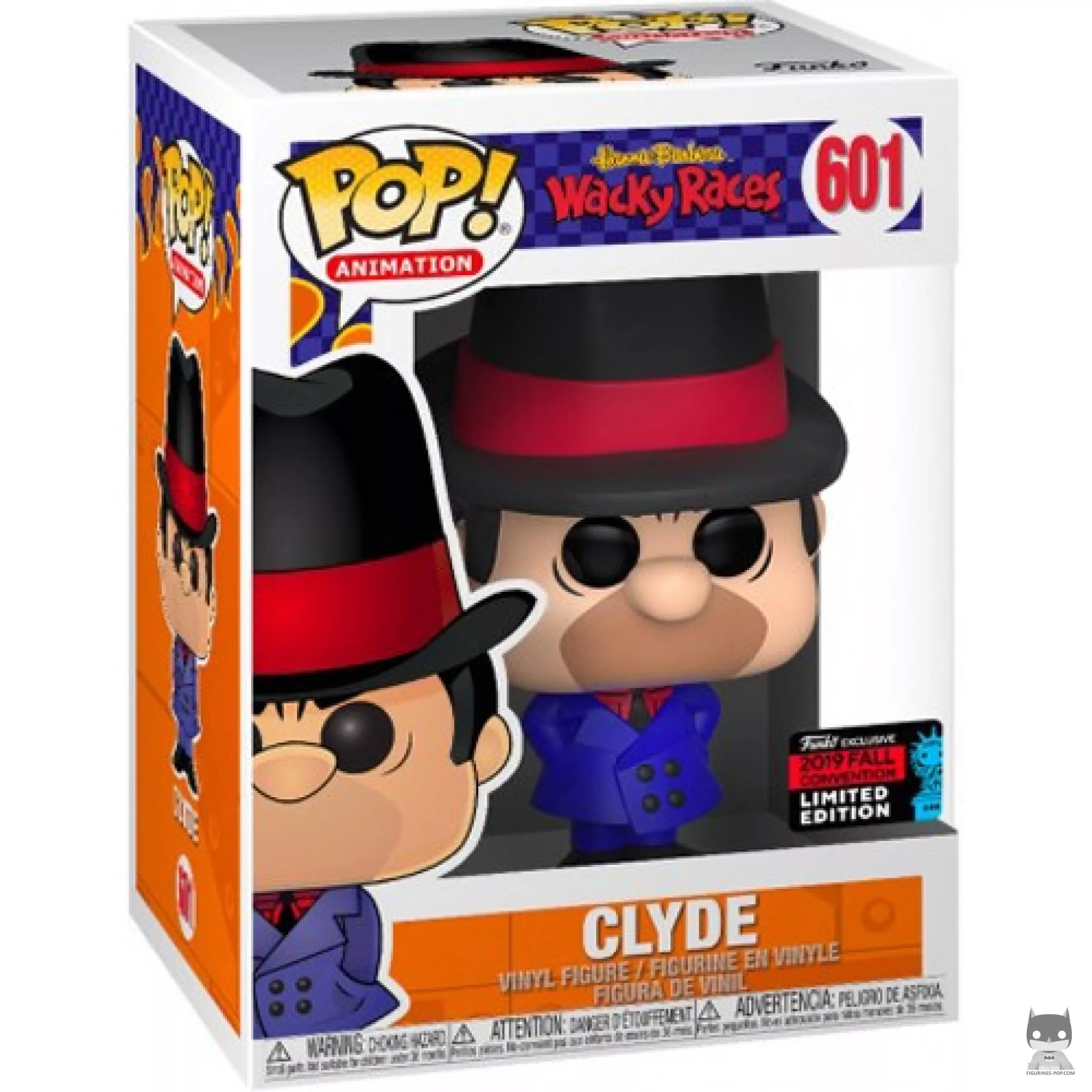 Clyde Funko Pop! figure in its box