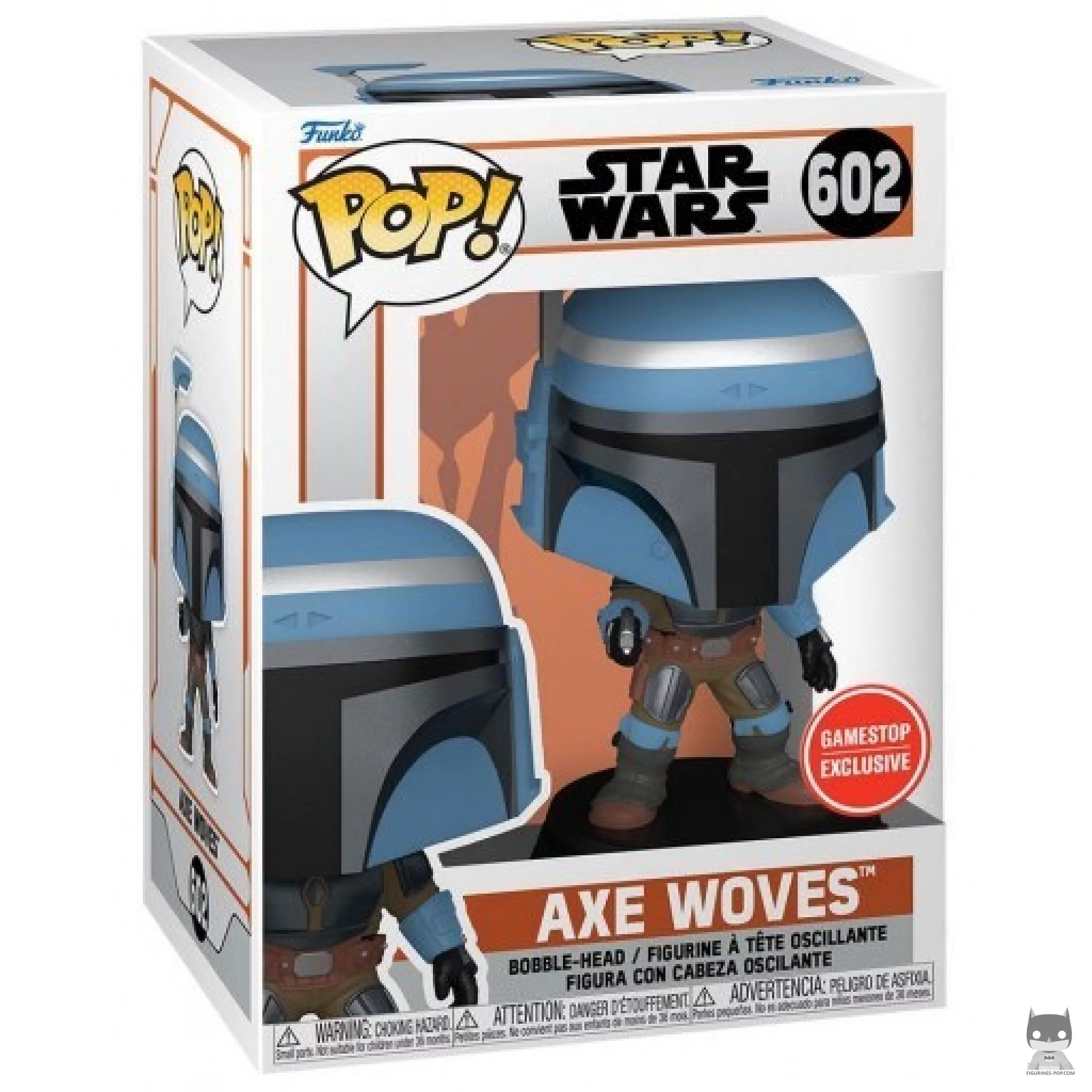Axe Woves Funko Pop! figure in its box
