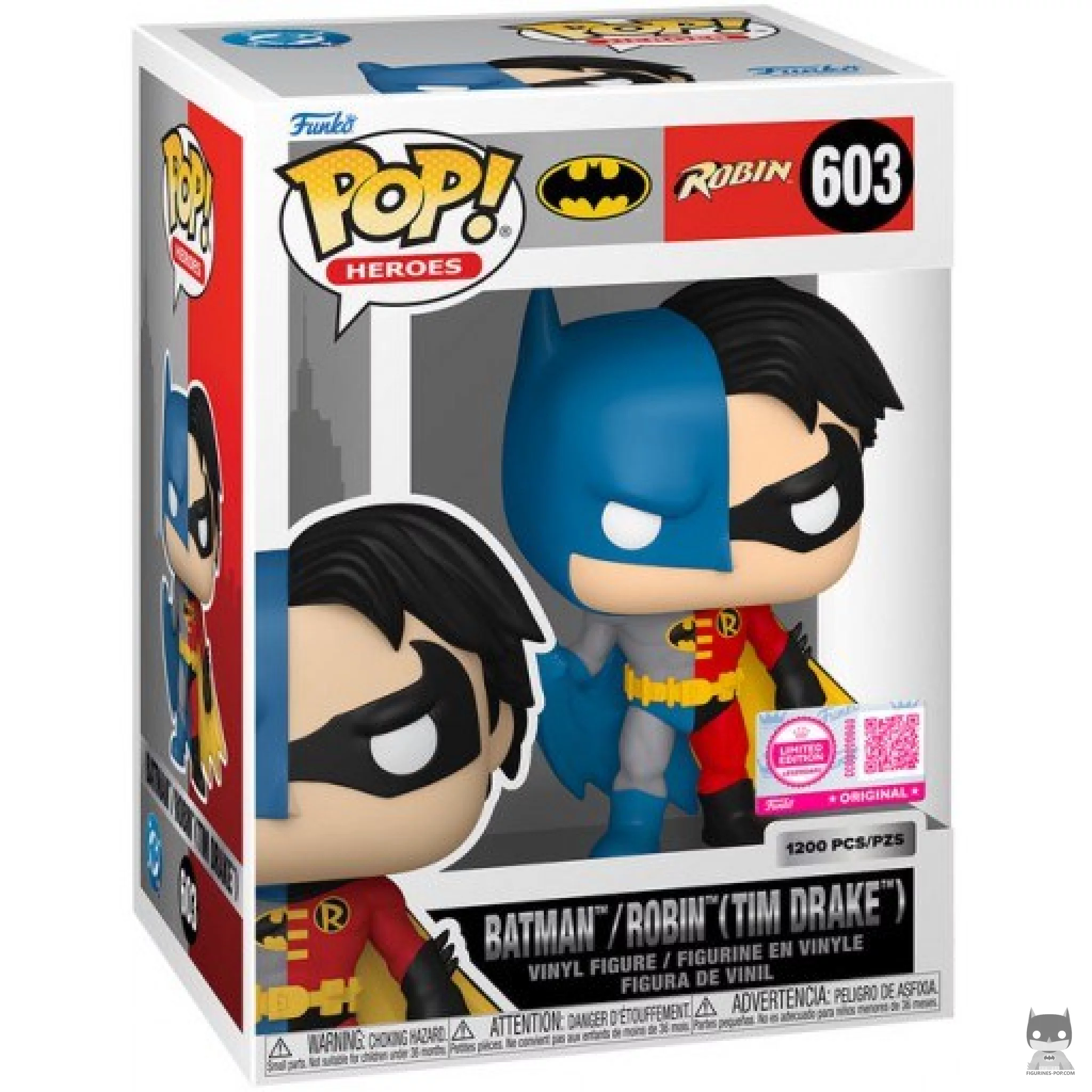 Batman / Robin (Tim Drake) Funko Pop! figure in its box