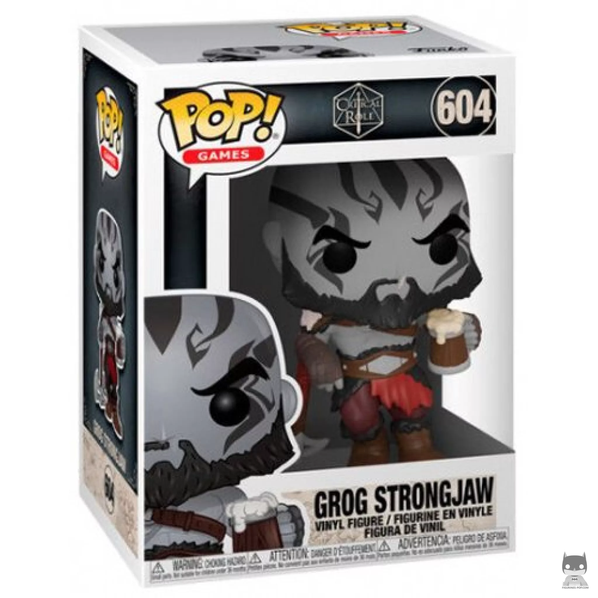 Grog Strongjaw Funko Pop! figure in its box
