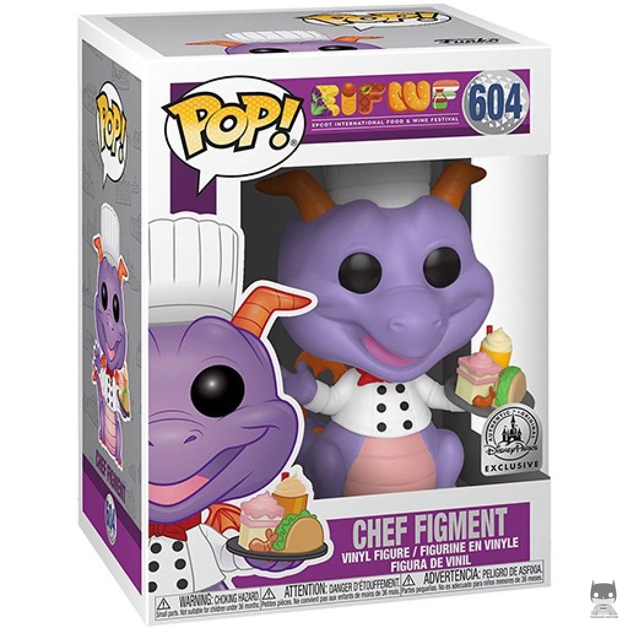 Chef Figment Funko Pop! figure in its box