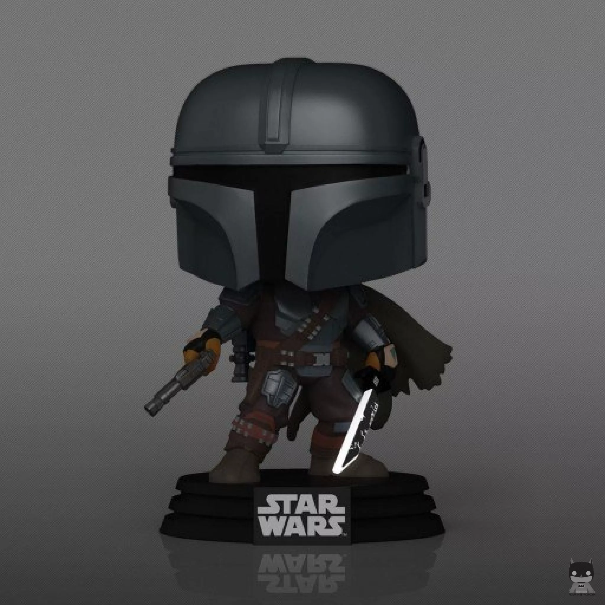 The Mandalorian with Darksaber (Glow in the Dark) Funko Pop! figure (The Mandalorian (Star Wars))