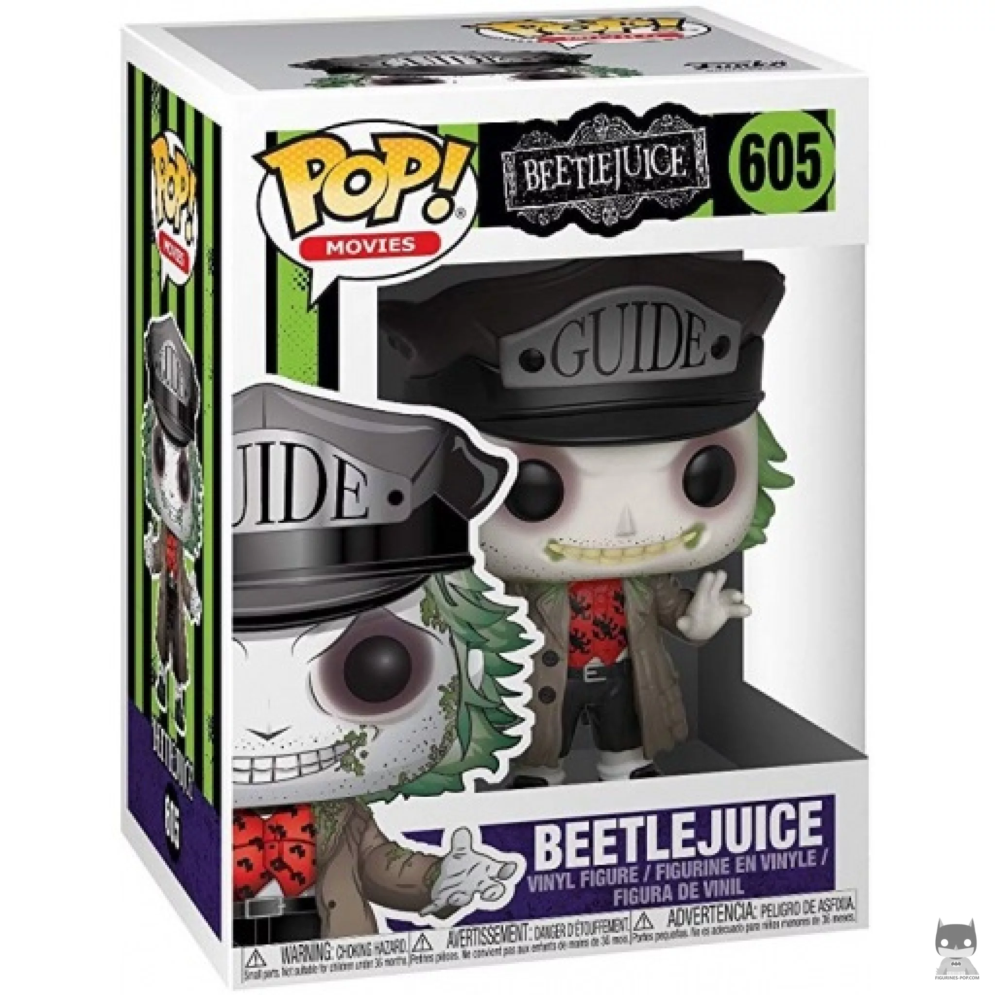 Beetlejuice Funko Pop! figure in its box