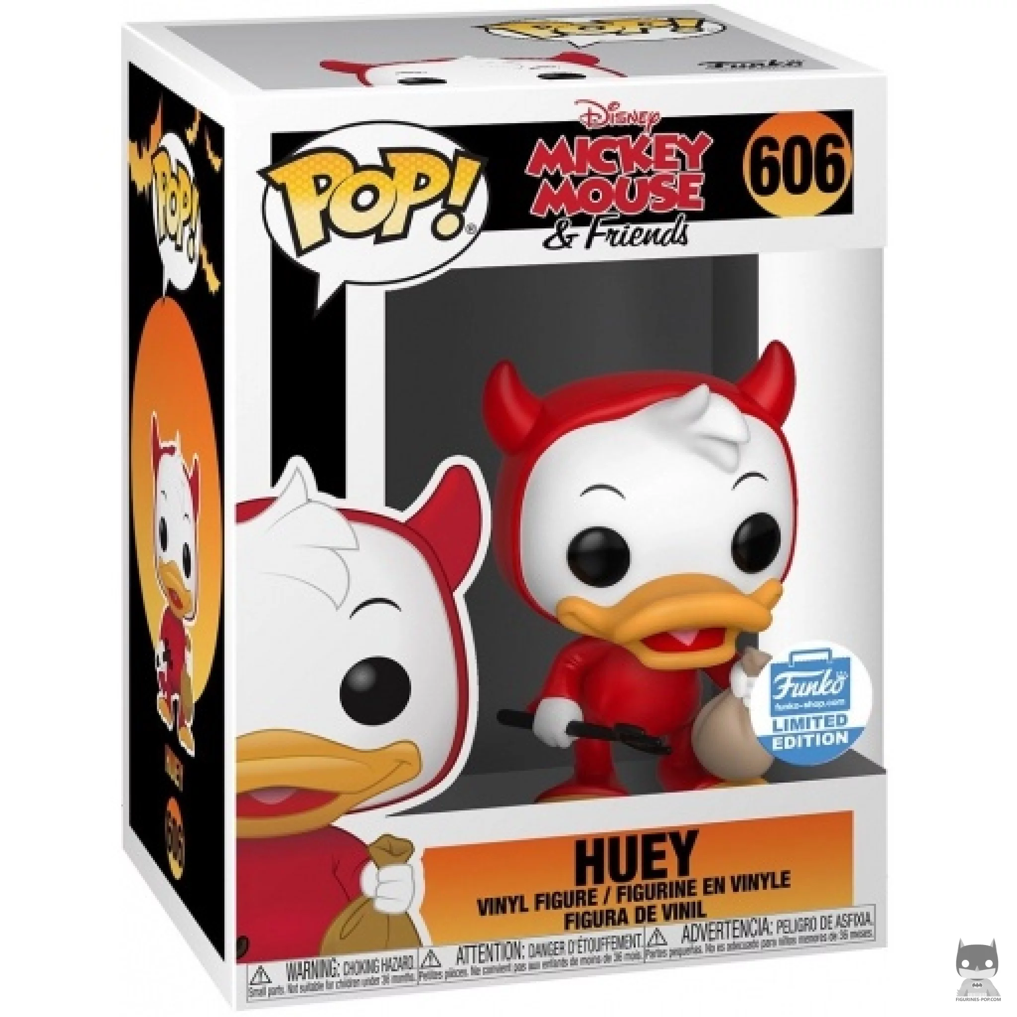 Huey Funko Pop! figure in its box
