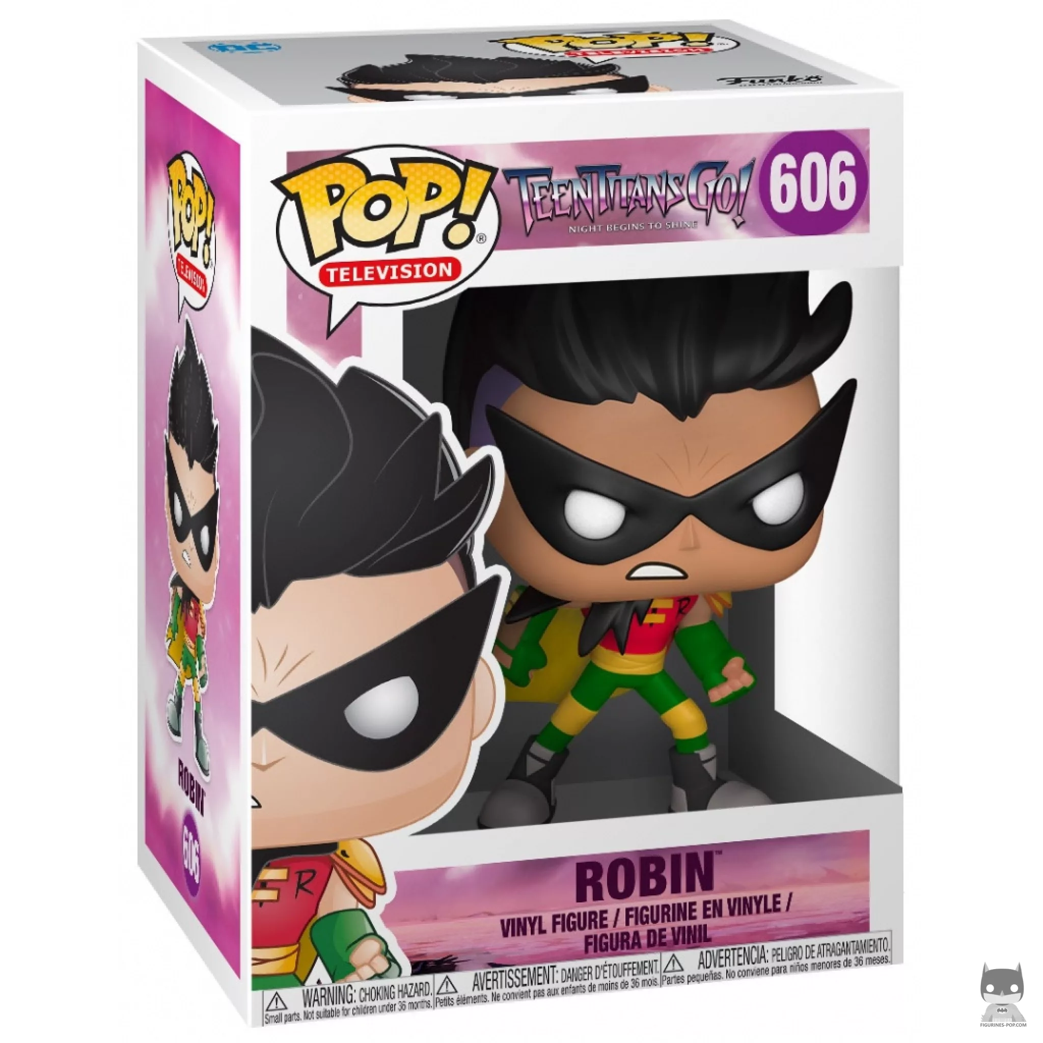 Robin Funko Pop! figure in its box