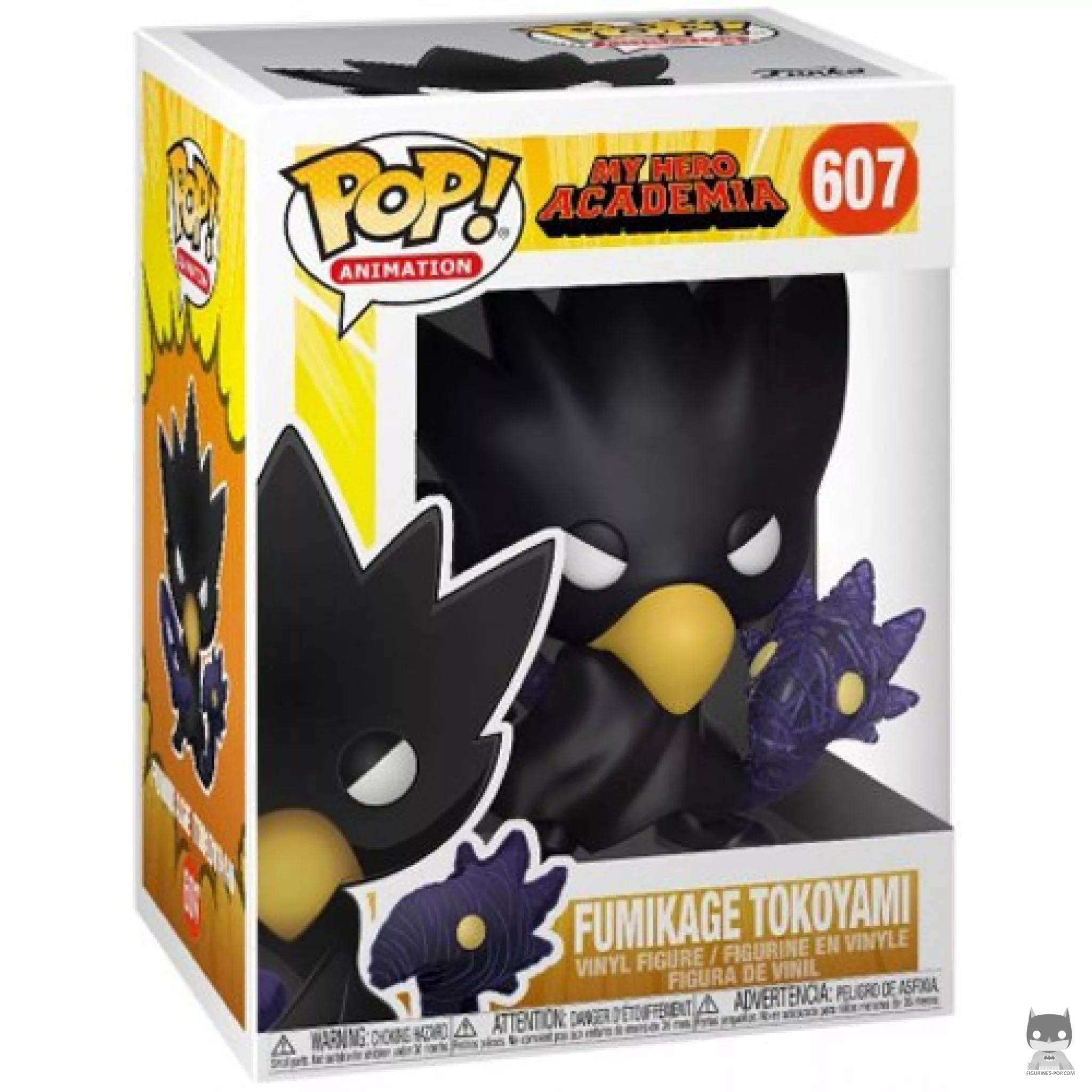 Tokoyami Funko Pop! figure in its box