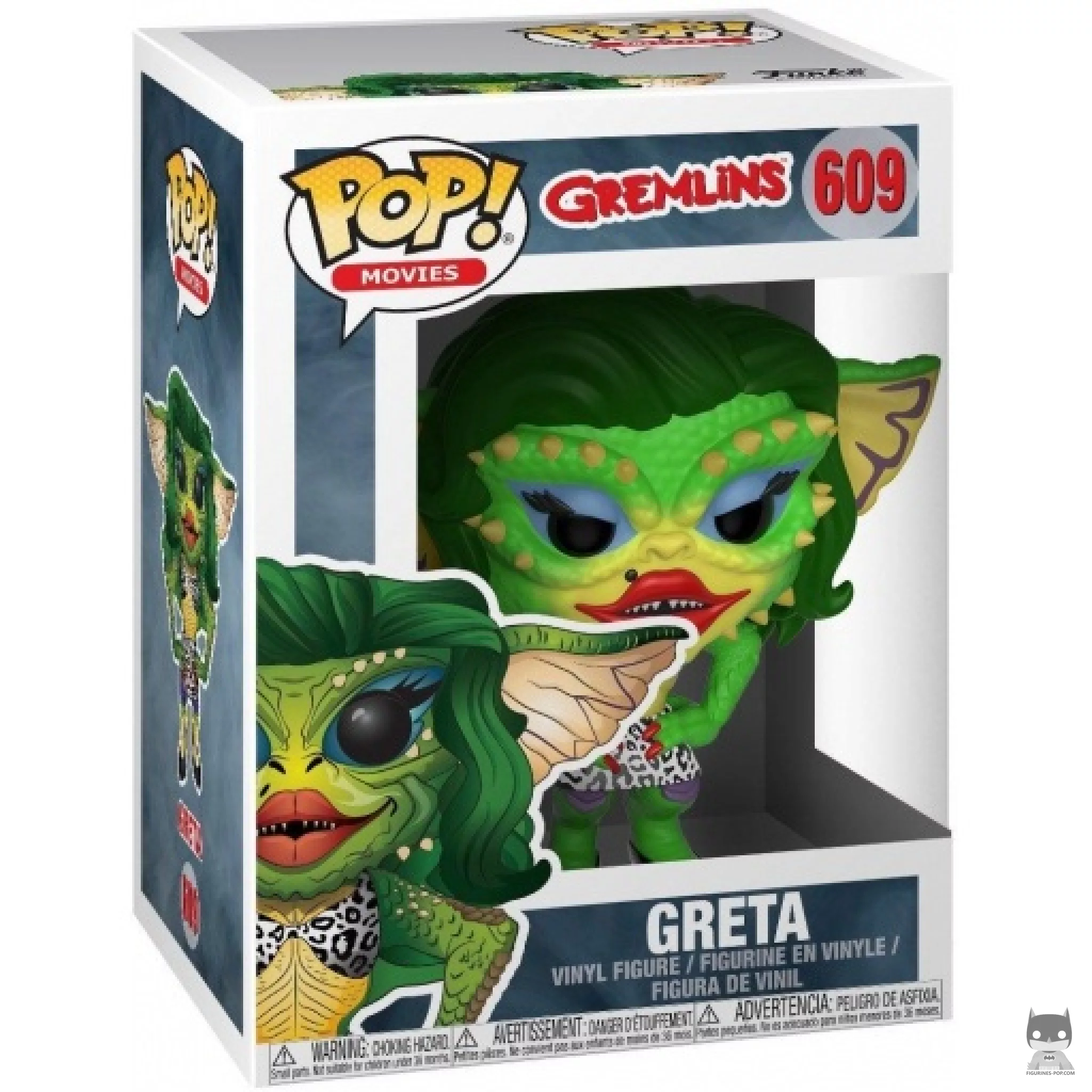 Greta Funko Pop! figure in its box