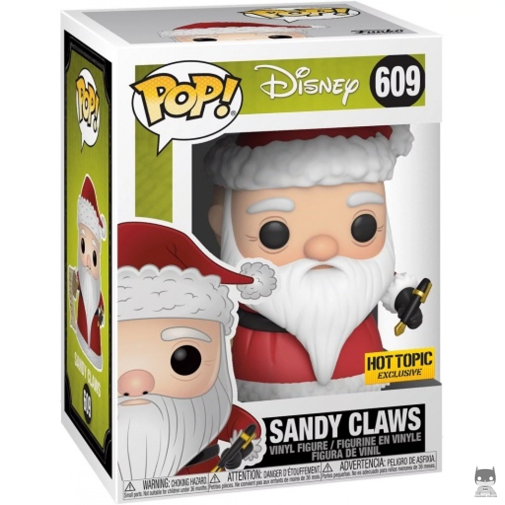 Sandy Claws Funko Pop! figure in its box
