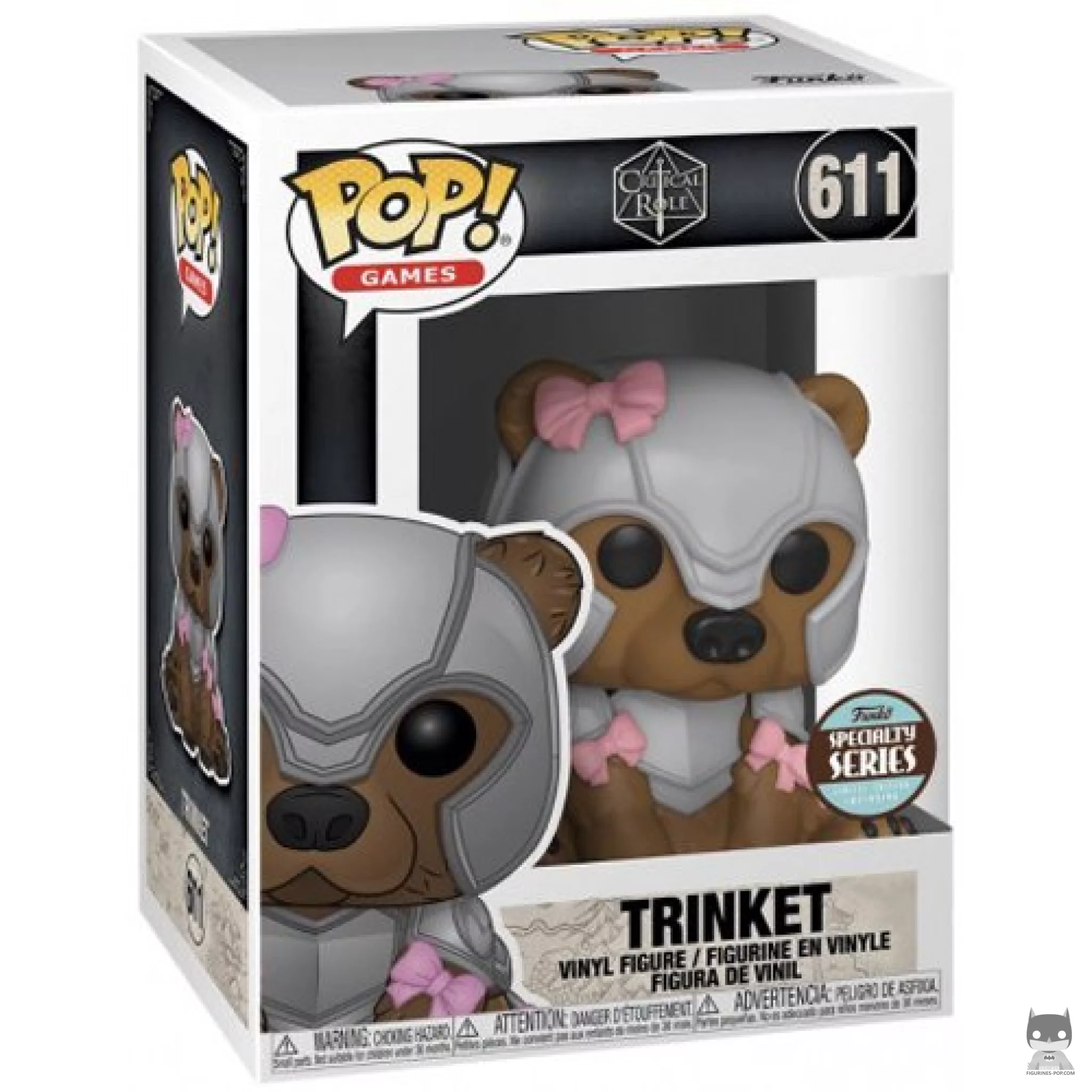 Trinket Funko Pop! figure in its box