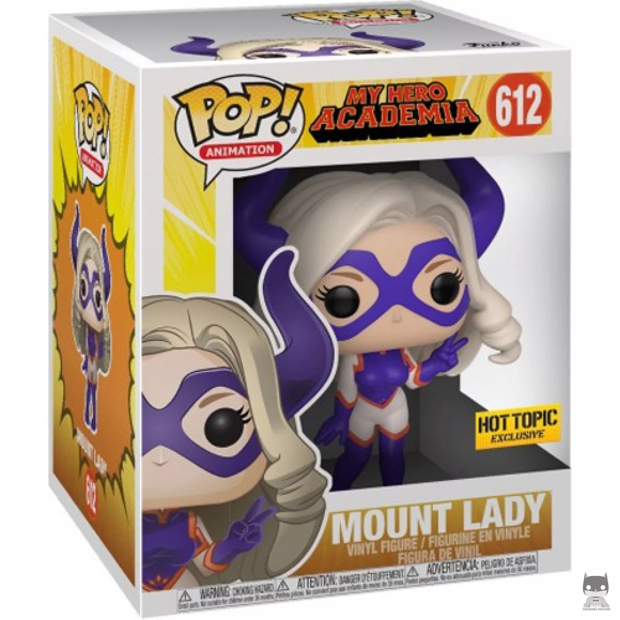 Mount Lady (Supersized) Funko Pop! figure in its box
