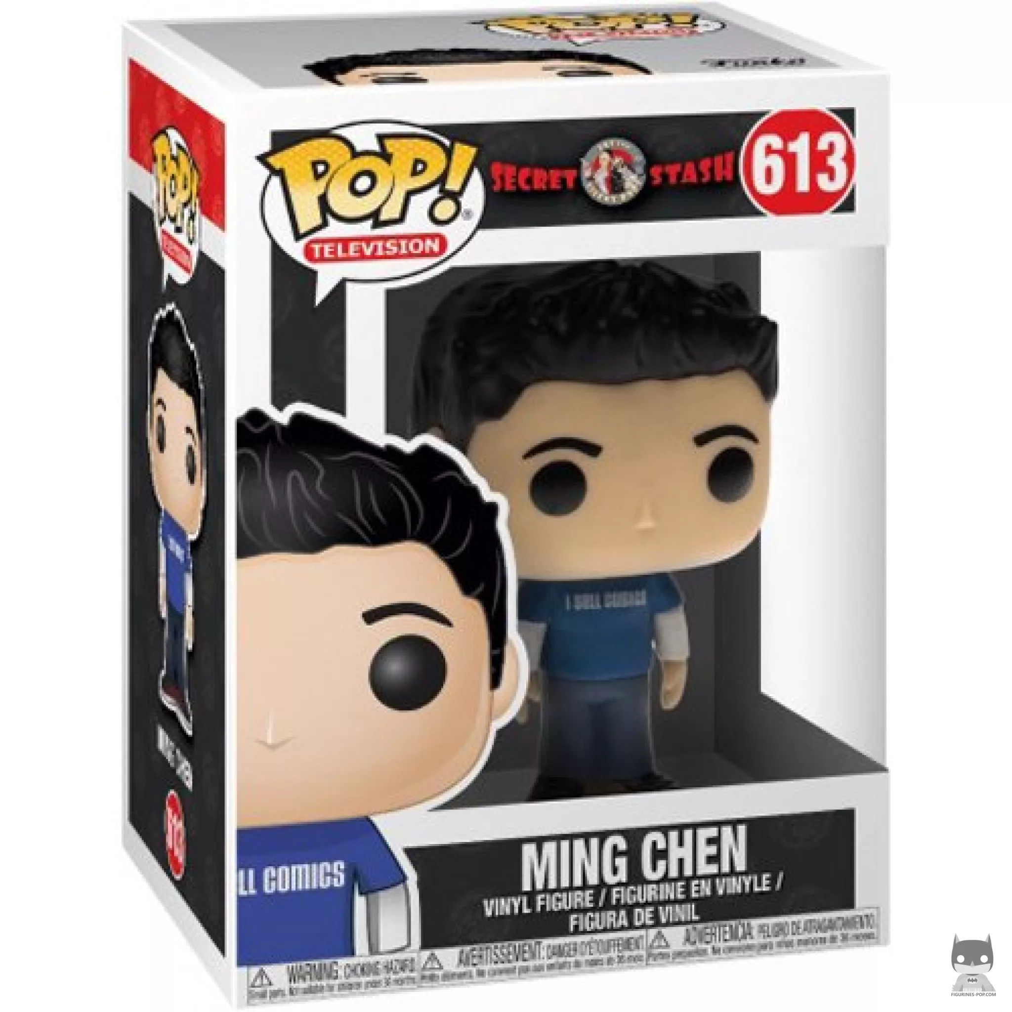 Ming Chen Funko Pop! figure in its box