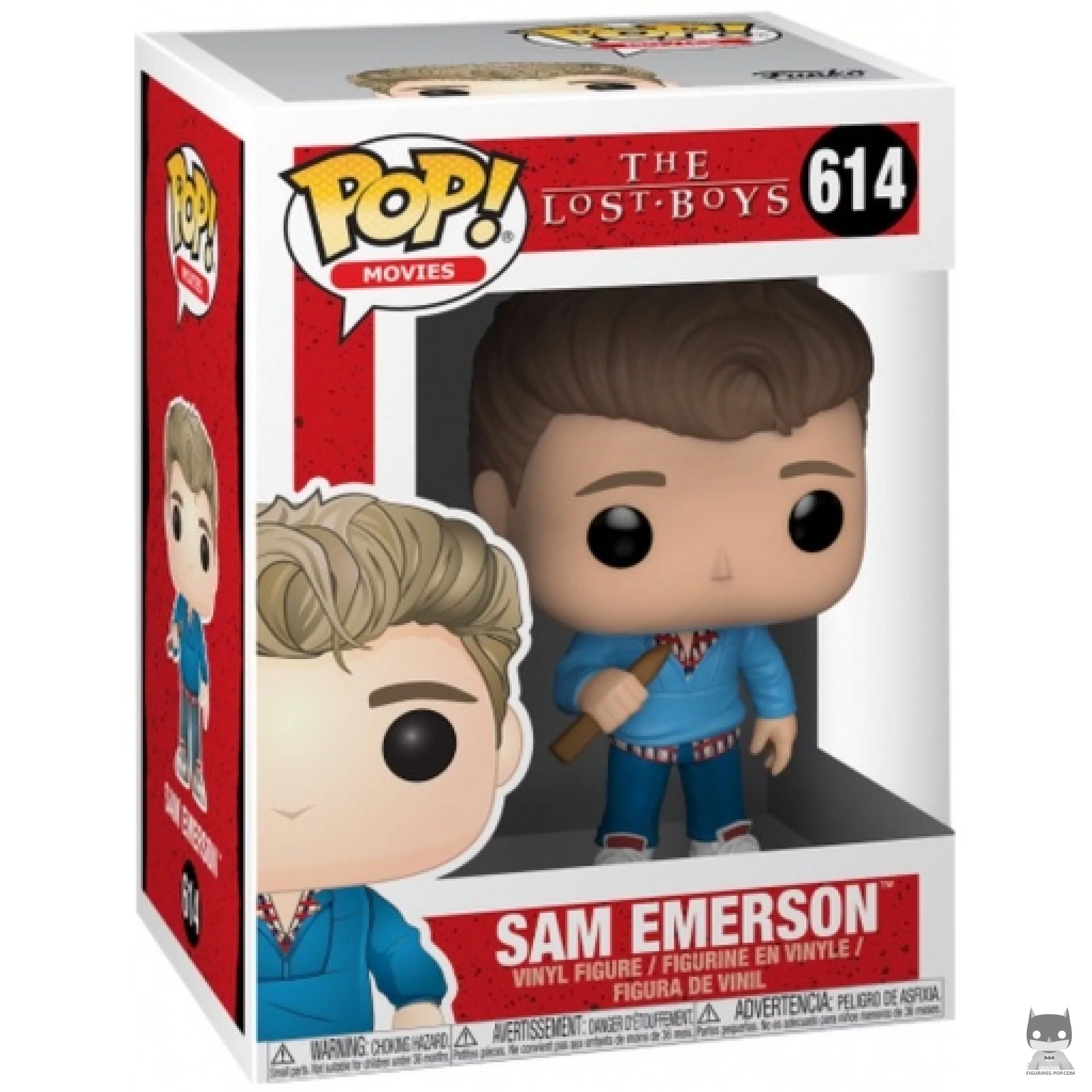 Sam Emerson Funko Pop! figure in its box