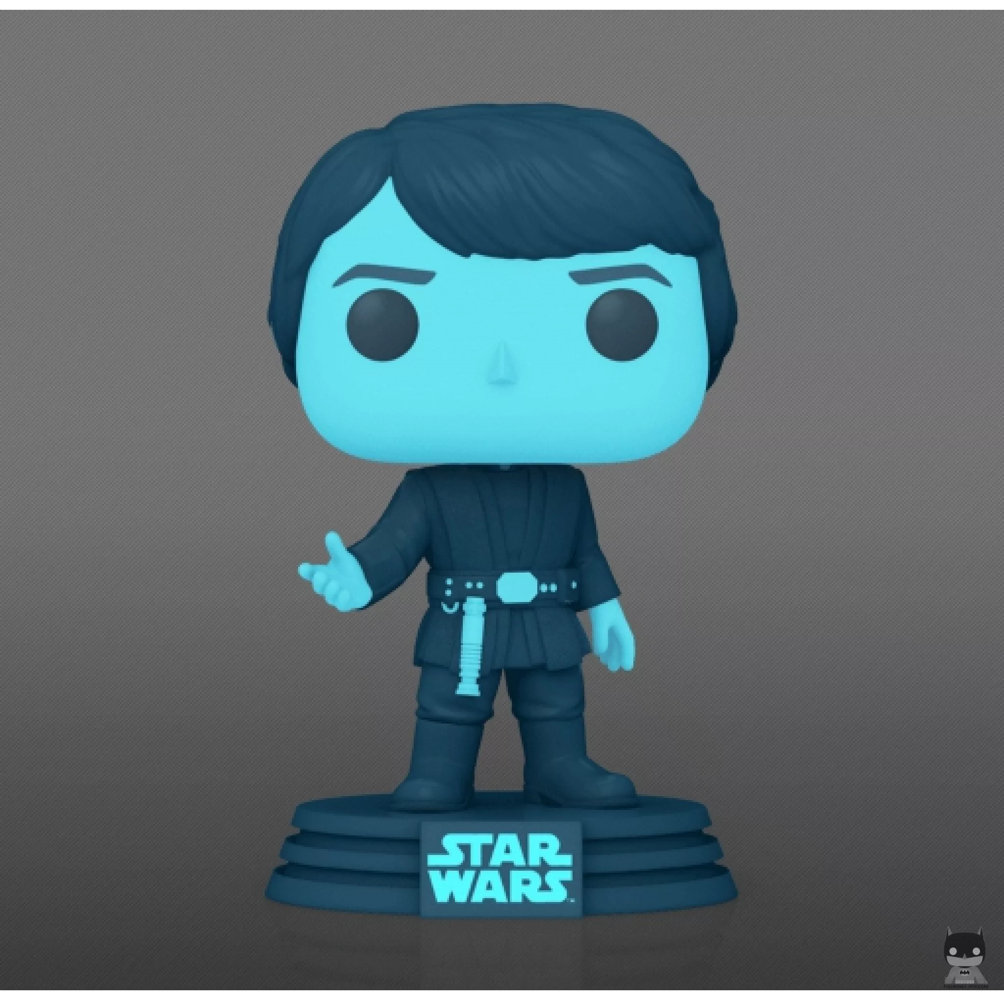 Holographic Luke Skywalker (Glow in the Dark) Funko Pop! figure (Star Wars: Episode VI, Return of the Jedi)